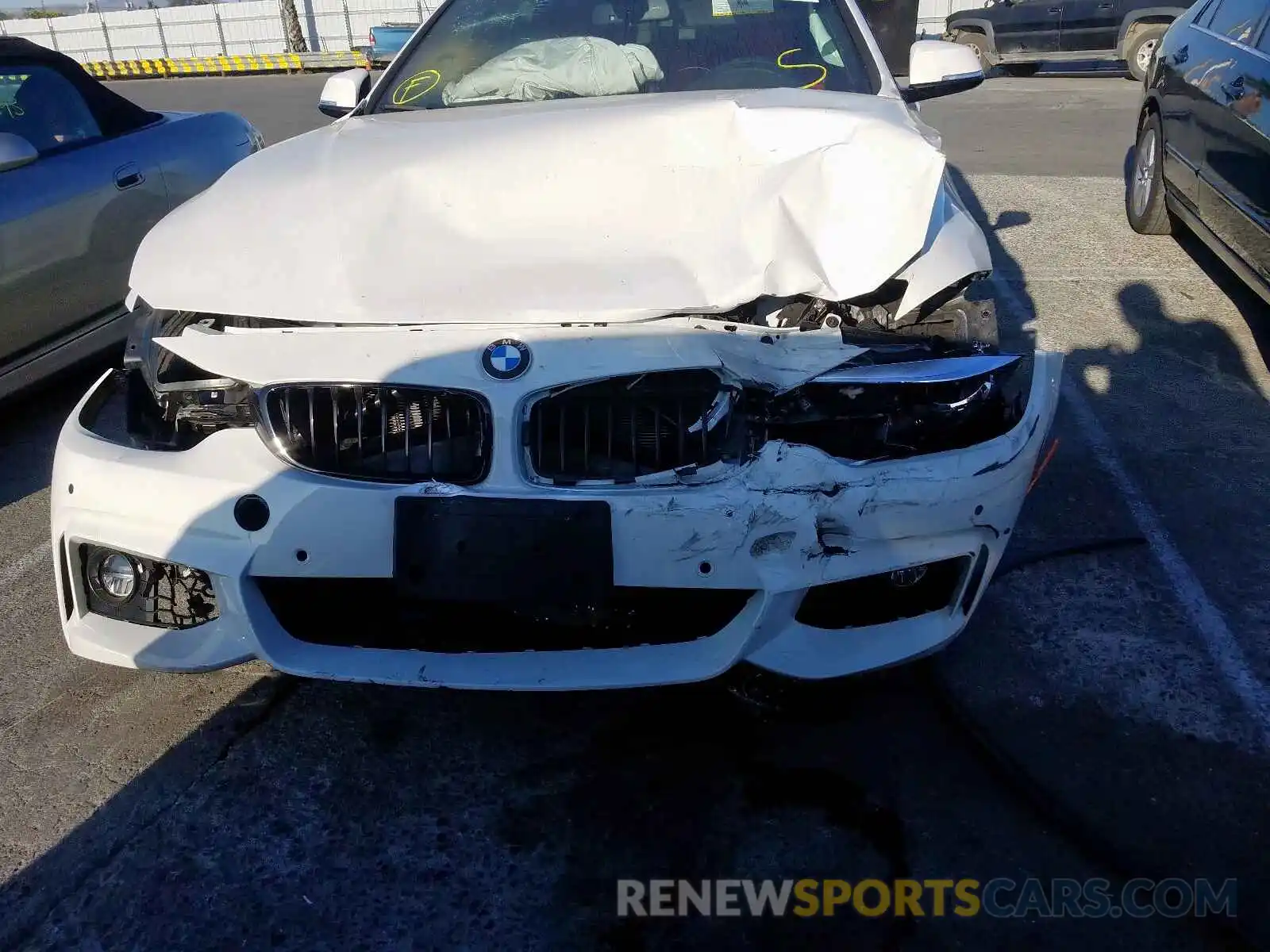 9 Photograph of a damaged car WBA4J5C53KBM66240 BMW 4 SERIES 2019