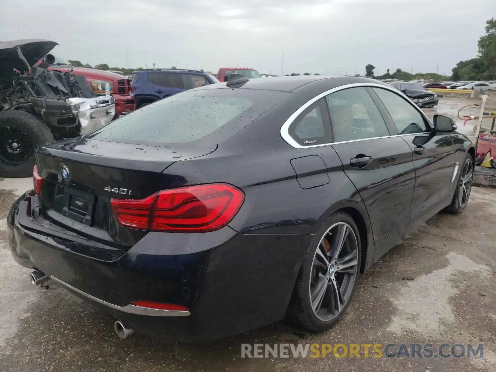 4 Photograph of a damaged car WBA4J5C54KBM65243 BMW 4 SERIES 2019