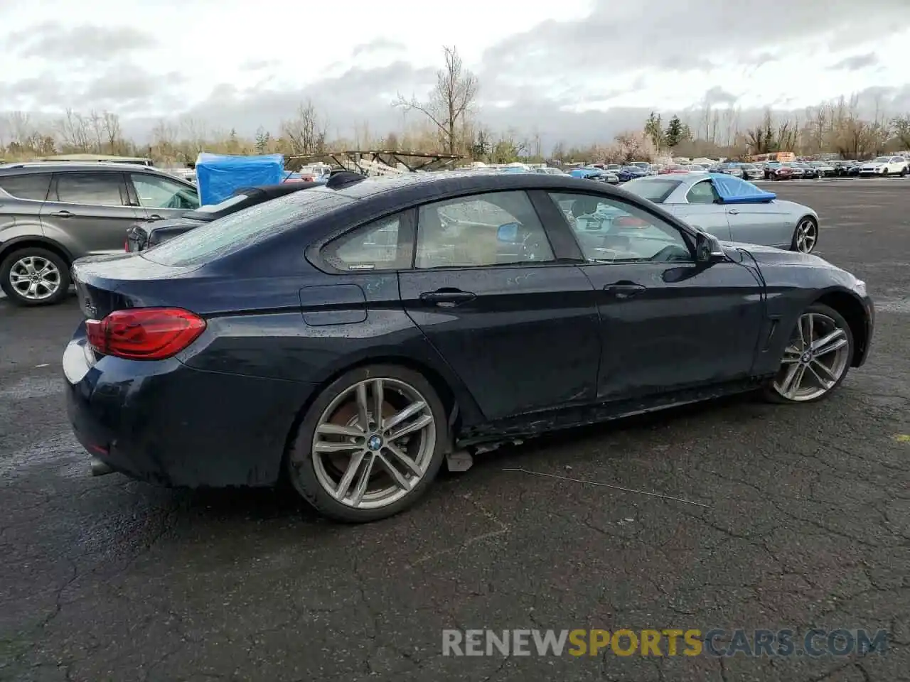 3 Photograph of a damaged car WBA4J5C54KBM66070 BMW 4 SERIES 2019