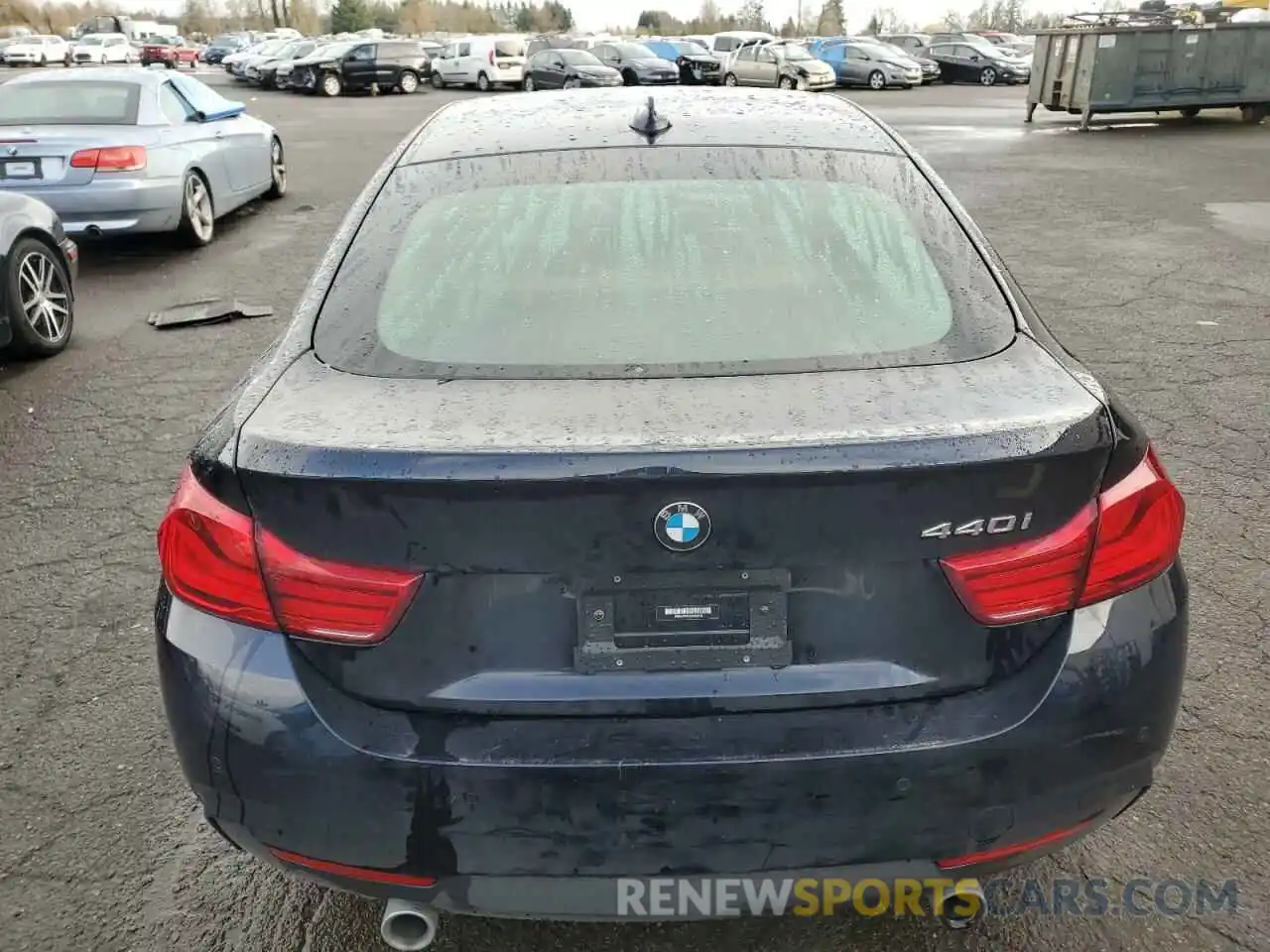 6 Photograph of a damaged car WBA4J5C54KBM66070 BMW 4 SERIES 2019