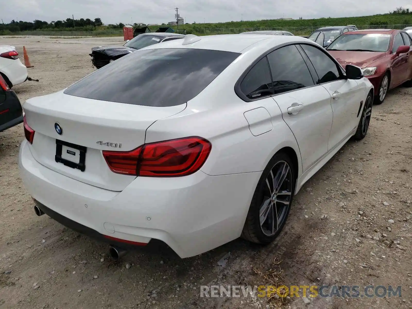 4 Photograph of a damaged car WBA4J5C54KBM66408 BMW 4 SERIES 2019