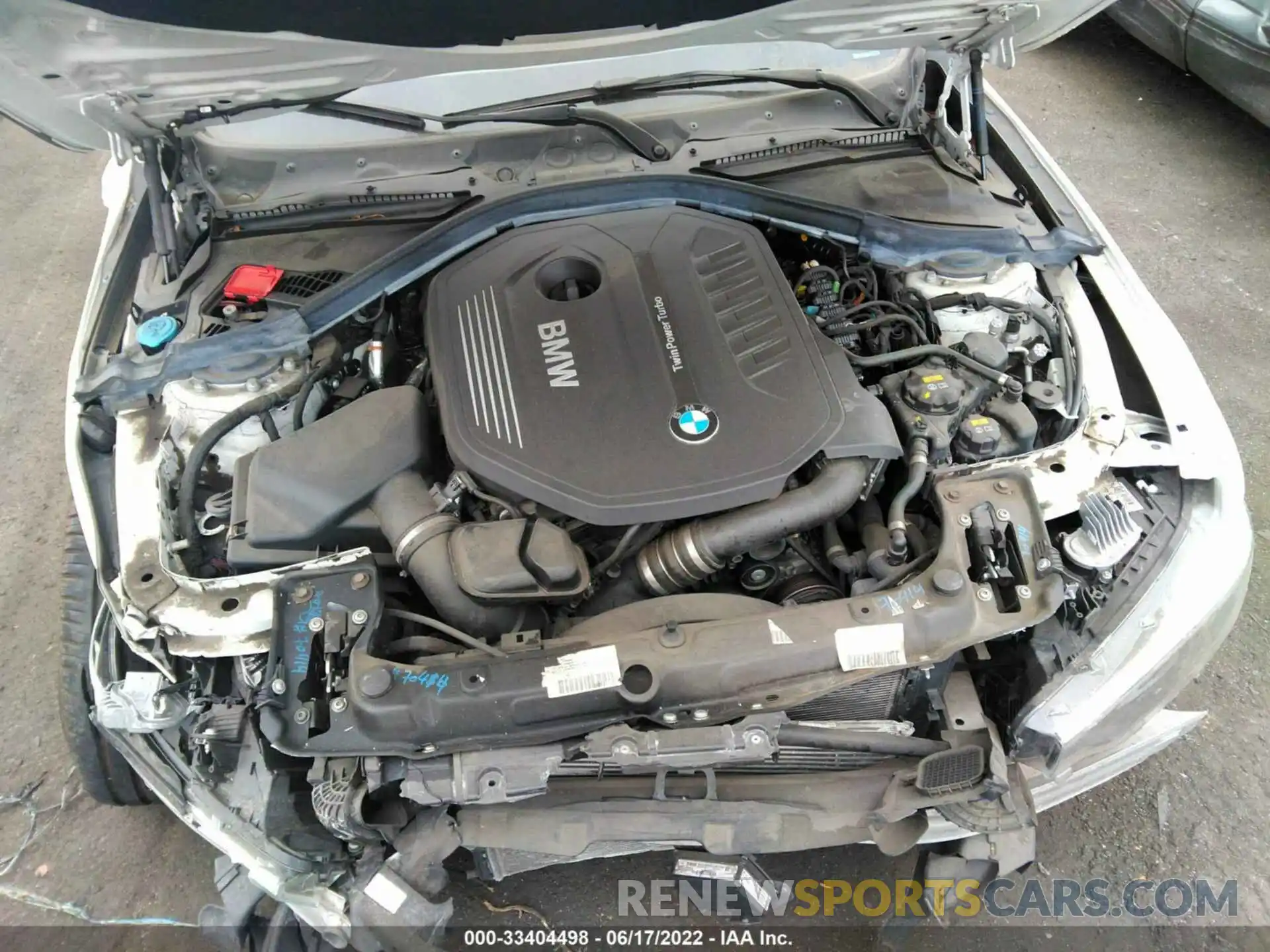 10 Фотография поврежденного автомобиля WBA4J5C54KBU79126 BMW 4 SERIES 2019