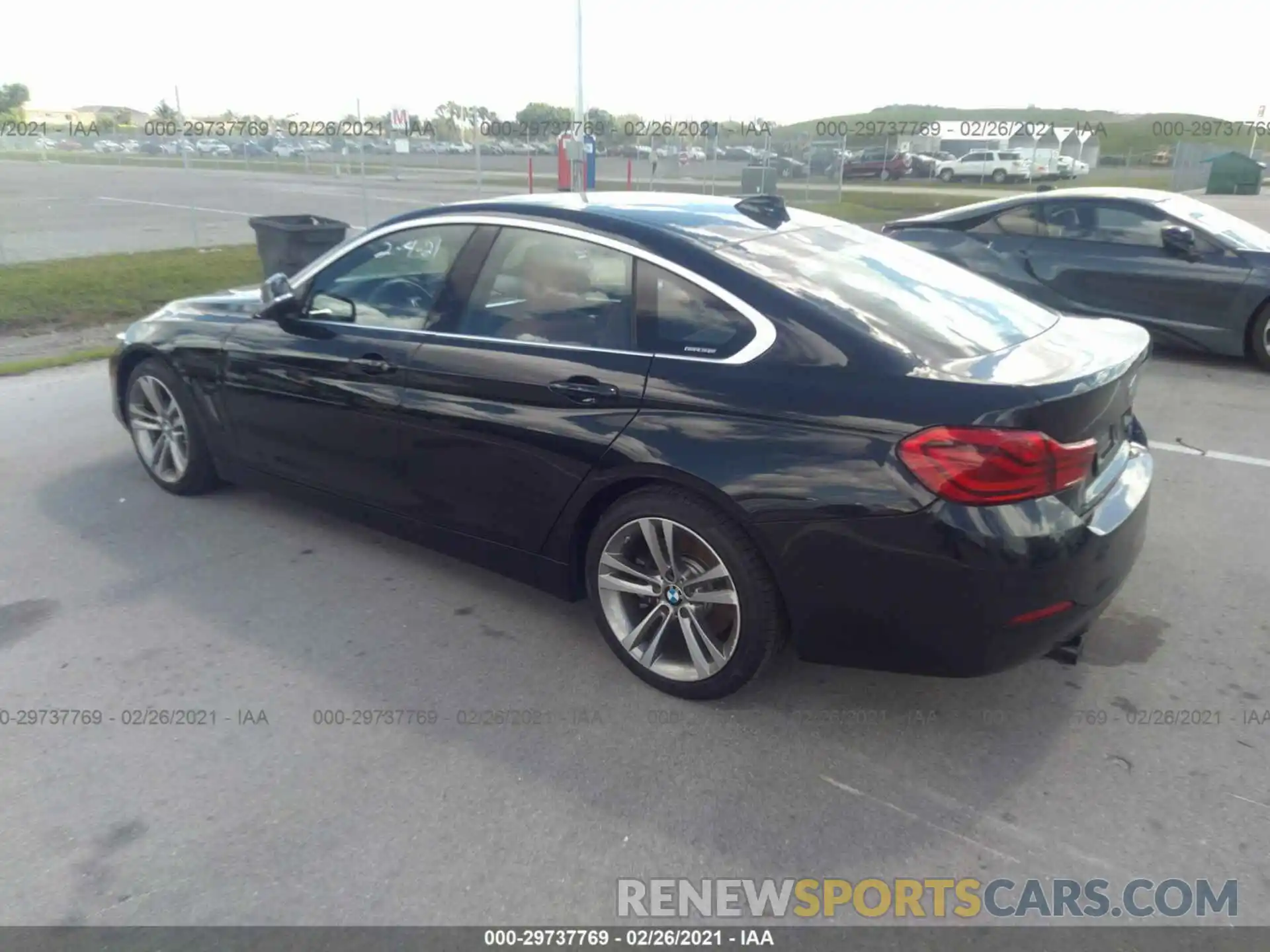 3 Photograph of a damaged car WBA4J5C55KBM65011 BMW 4 SERIES 2019