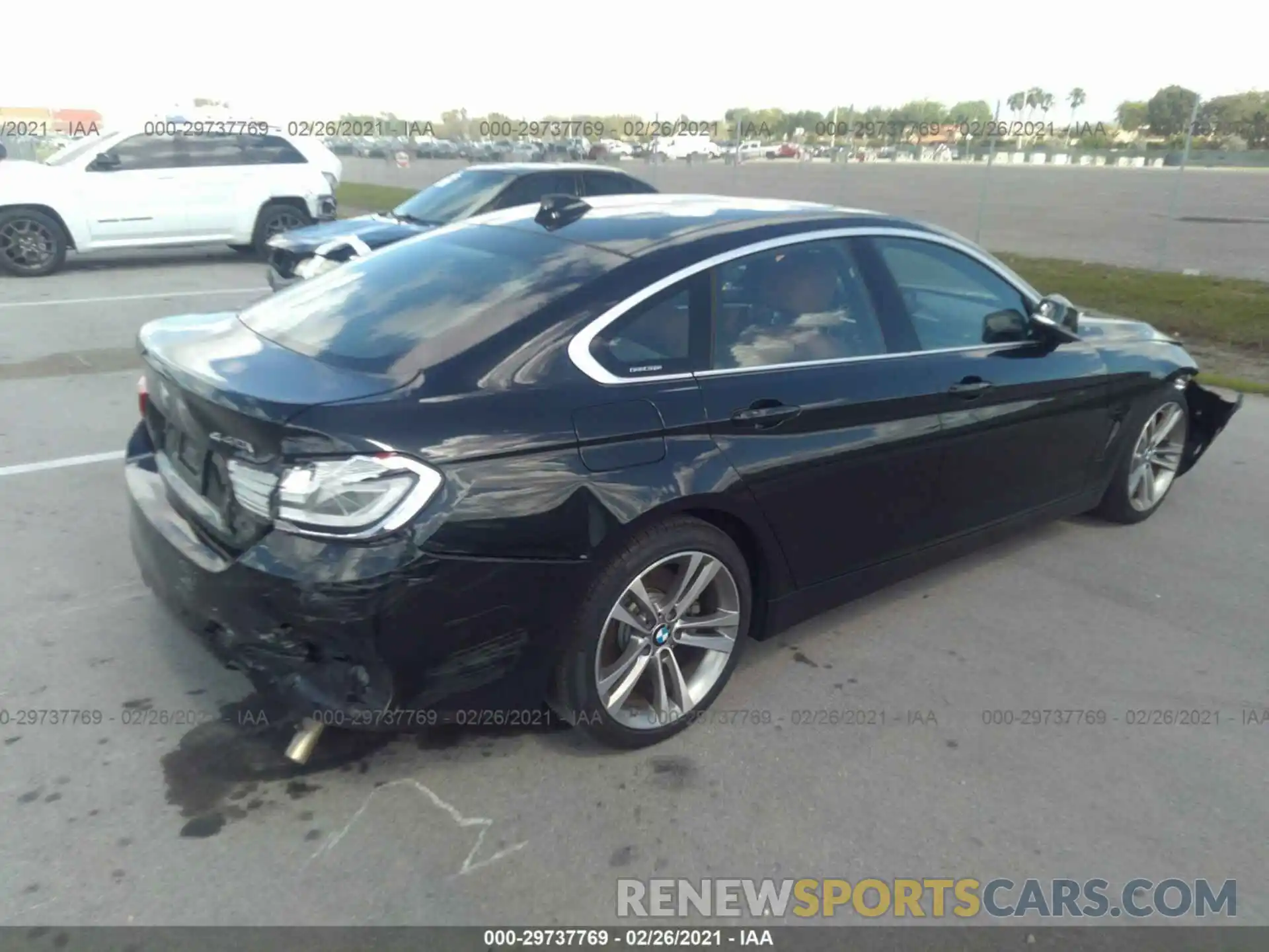 4 Photograph of a damaged car WBA4J5C55KBM65011 BMW 4 SERIES 2019