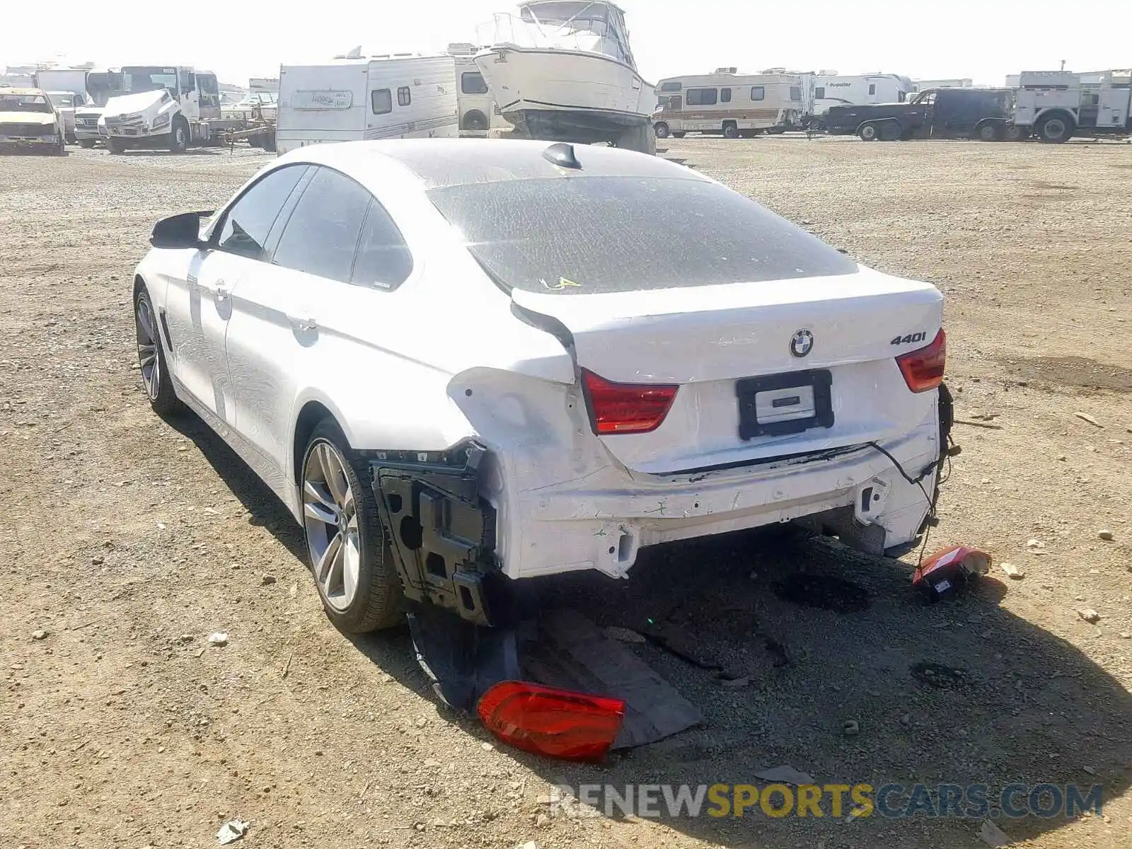 3 Photograph of a damaged car WBA4J5C55KBM65042 BMW 4 SERIES 2019