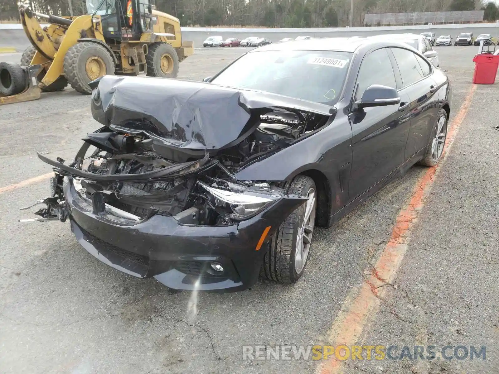 2 Фотография поврежденного автомобиля WBA4J5C55KBM65185 BMW 4 SERIES 2019