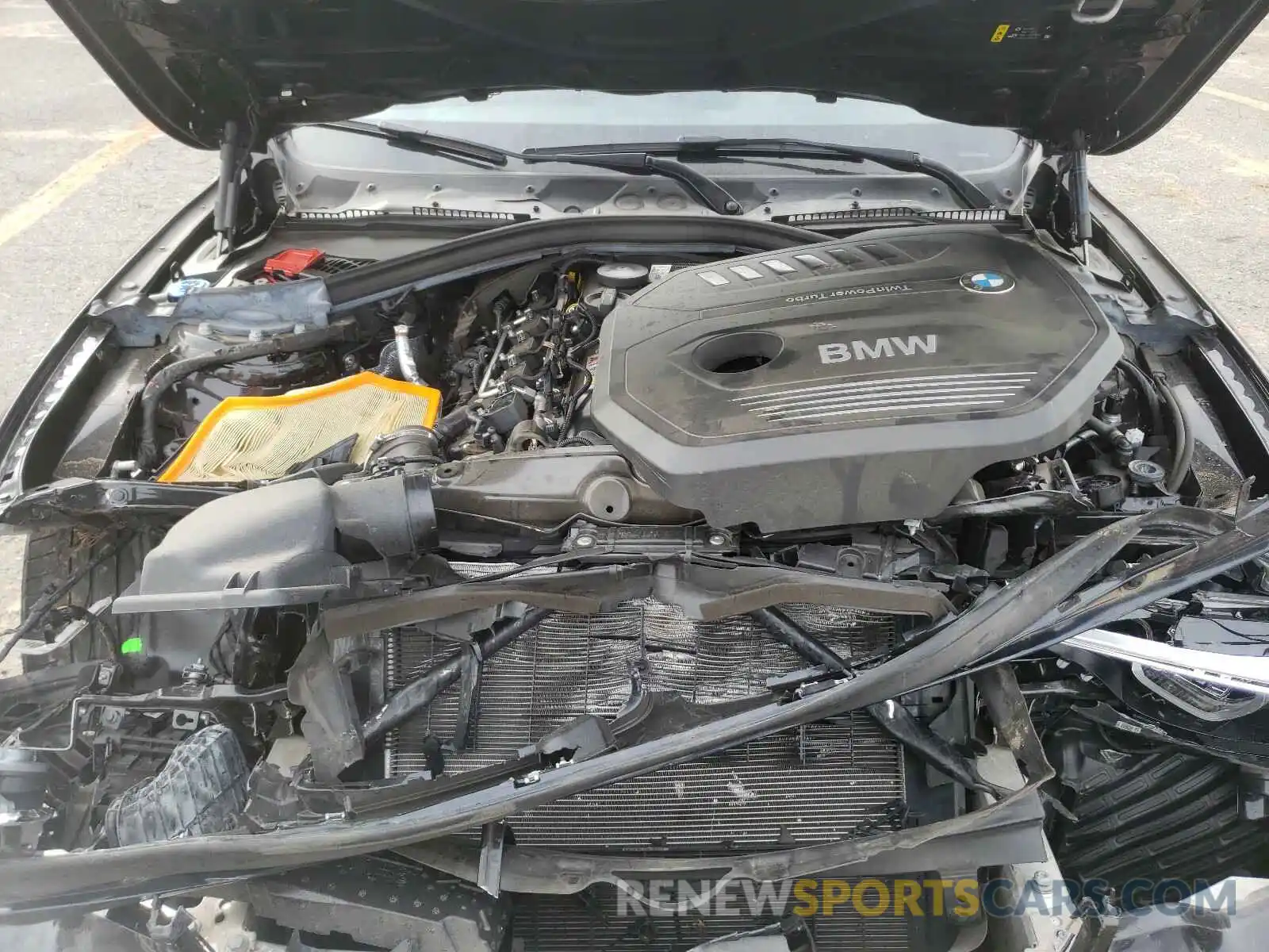 7 Фотография поврежденного автомобиля WBA4J5C55KBM65185 BMW 4 SERIES 2019