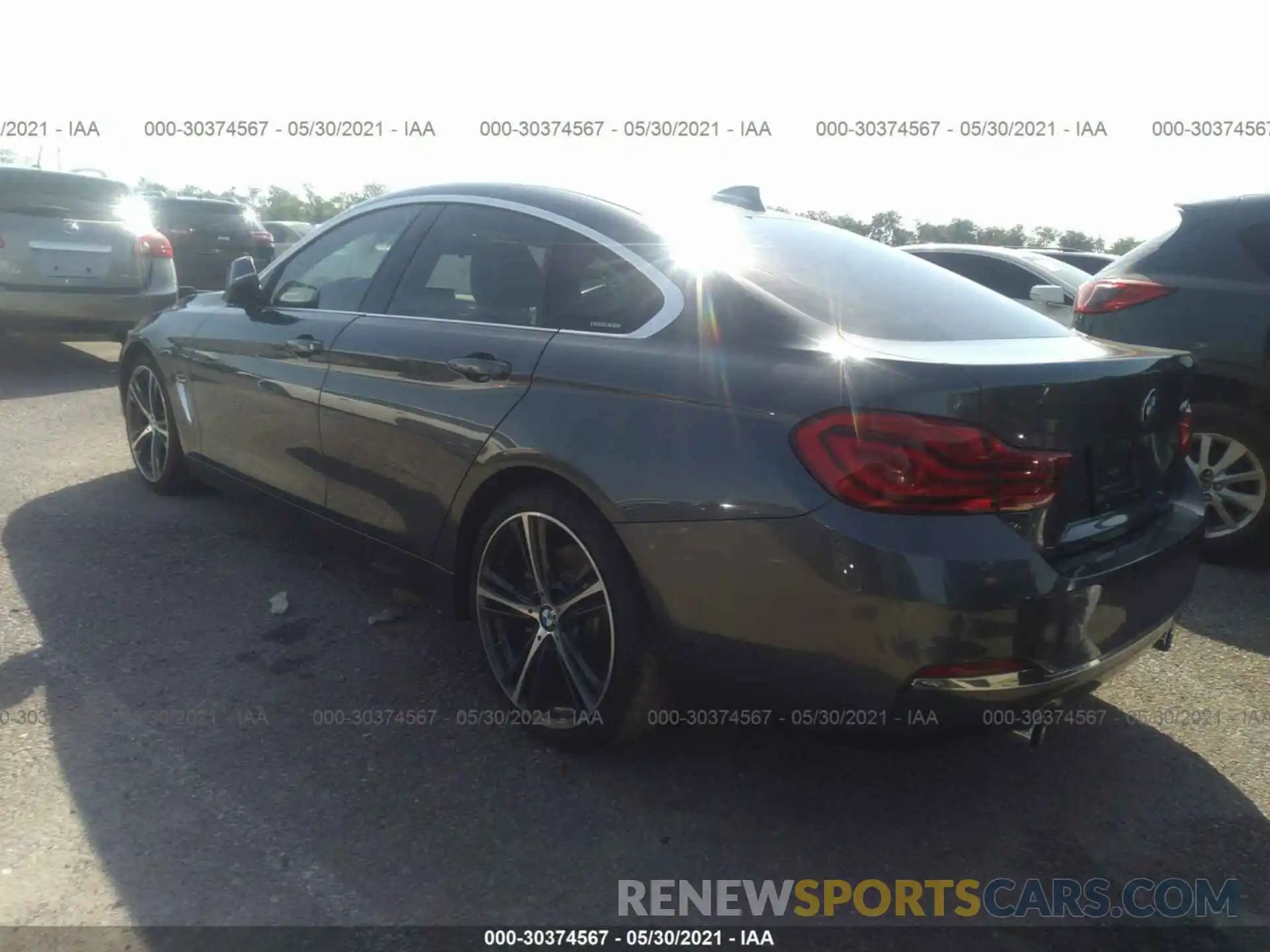 3 Photograph of a damaged car WBA4J5C55KBM65199 BMW 4 SERIES 2019