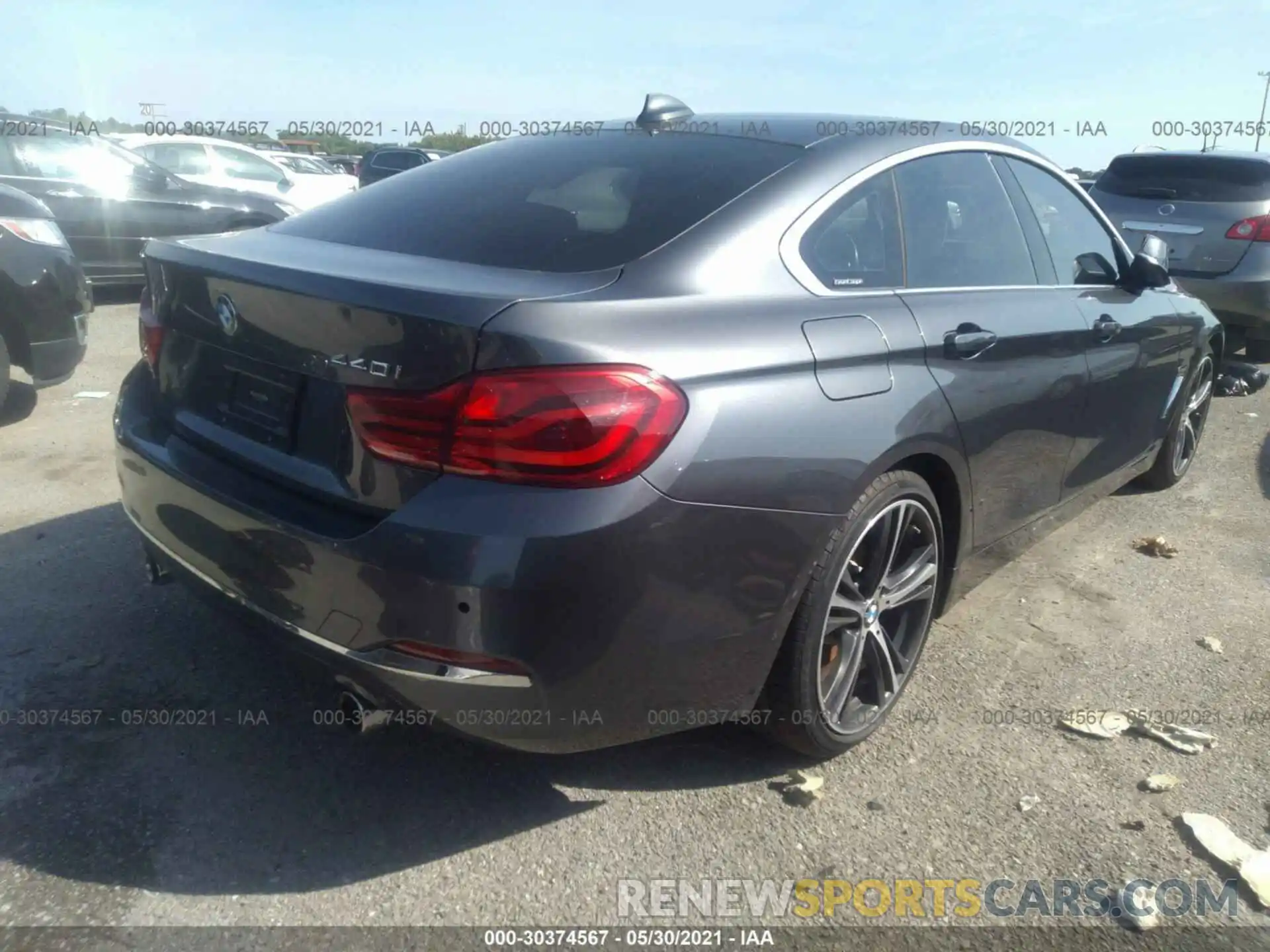 4 Photograph of a damaged car WBA4J5C55KBM65199 BMW 4 SERIES 2019