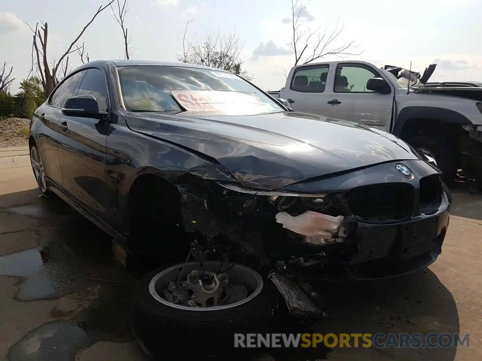 9 Photograph of a damaged car WBA4J5C55KBM65218 BMW 4 SERIES 2019