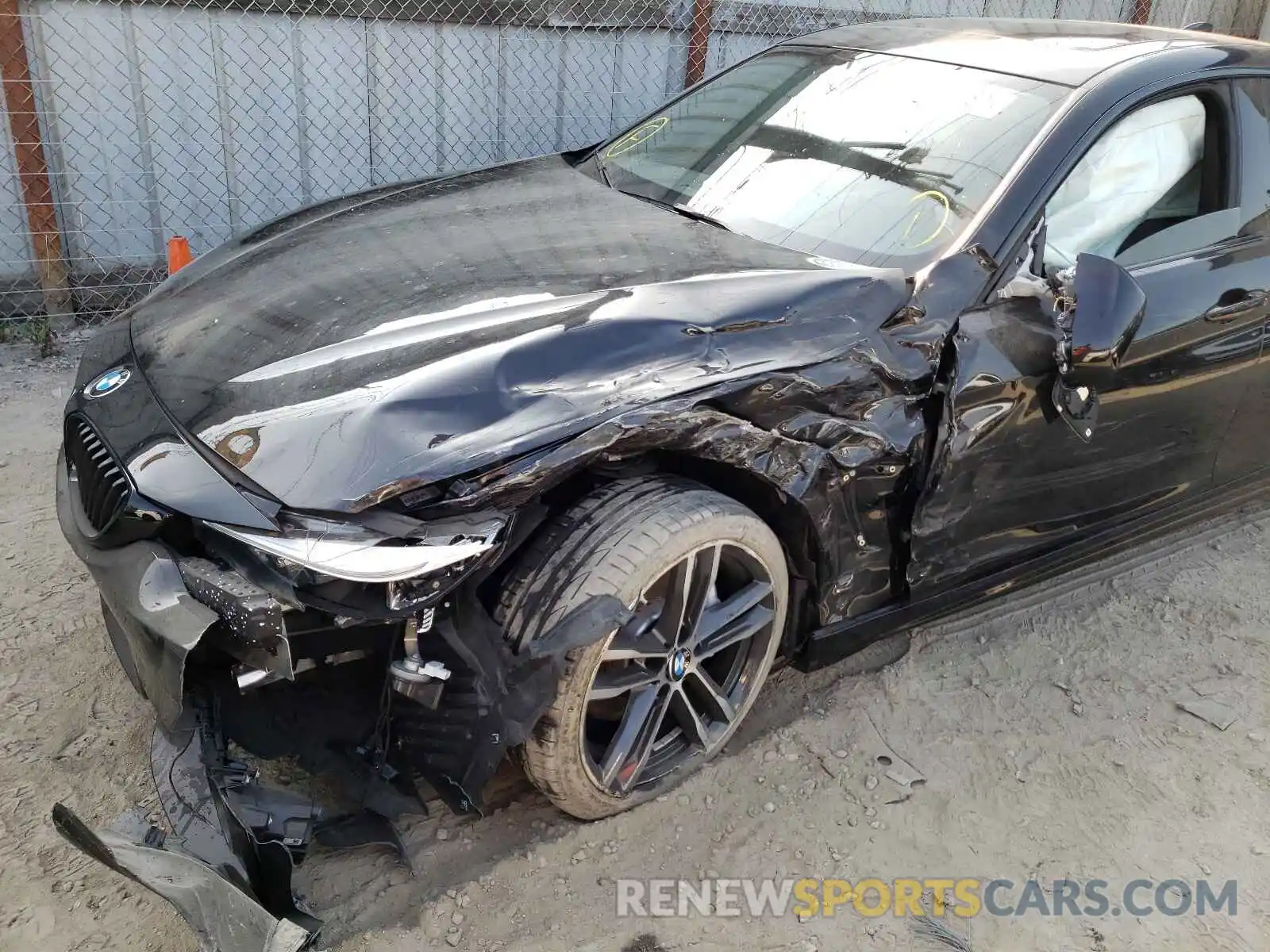 9 Photograph of a damaged car WBA4J5C55KBM65252 BMW 4 SERIES 2019