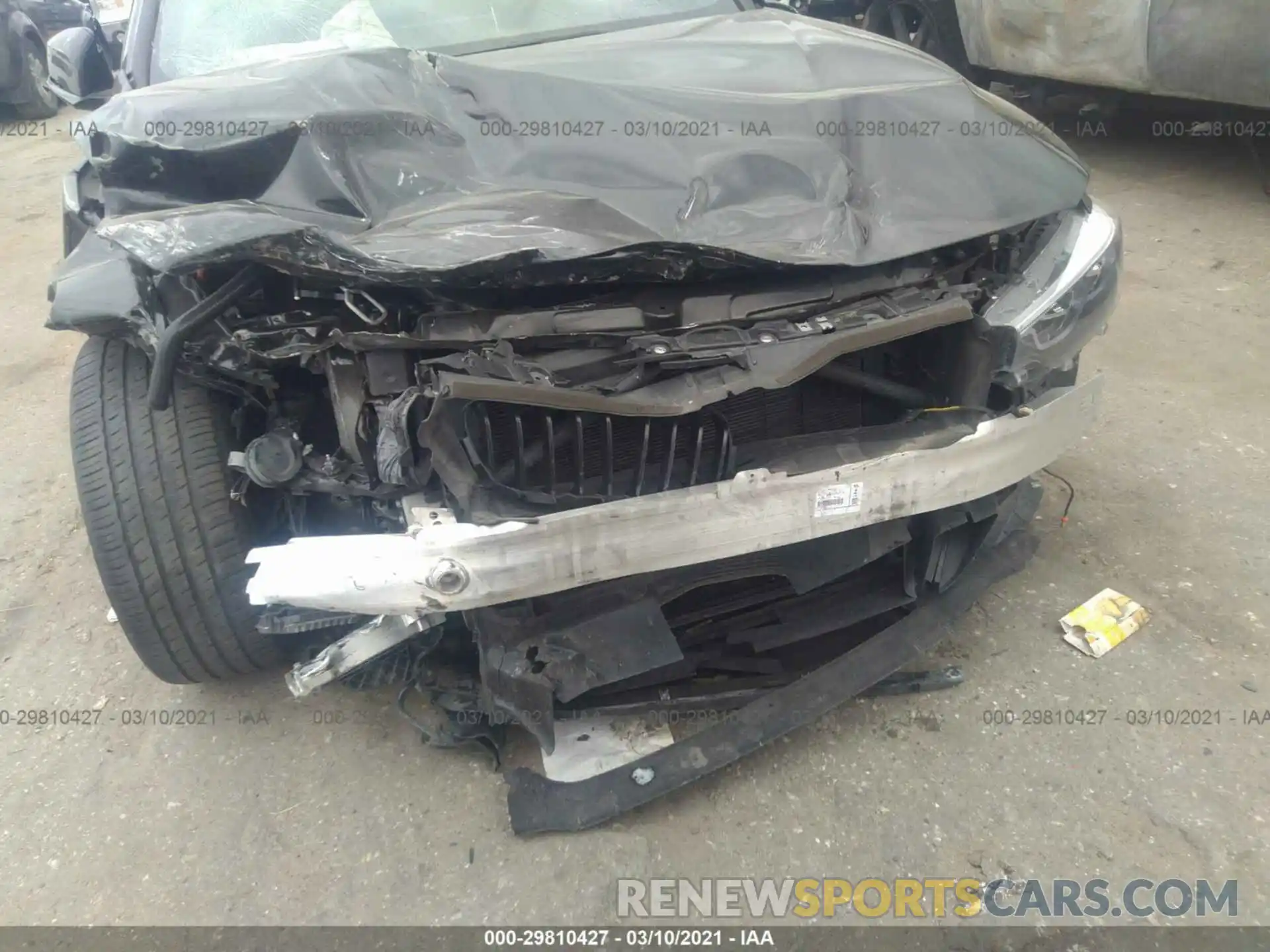 6 Photograph of a damaged car WBA4J5C55KBM65350 BMW 4 SERIES 2019
