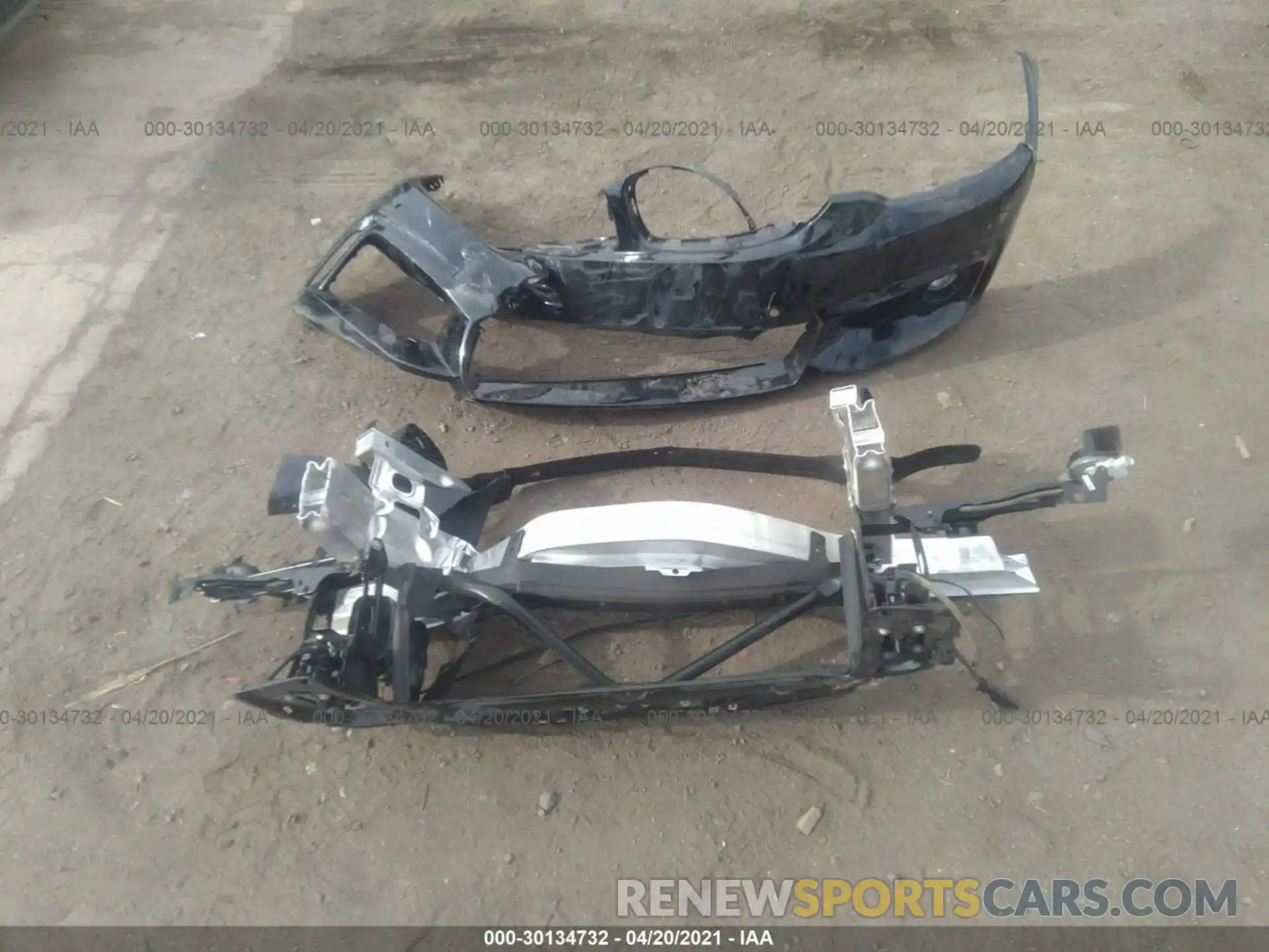 12 Фотография поврежденного автомобиля WBA4J5C55KBM66269 BMW 4 SERIES 2019