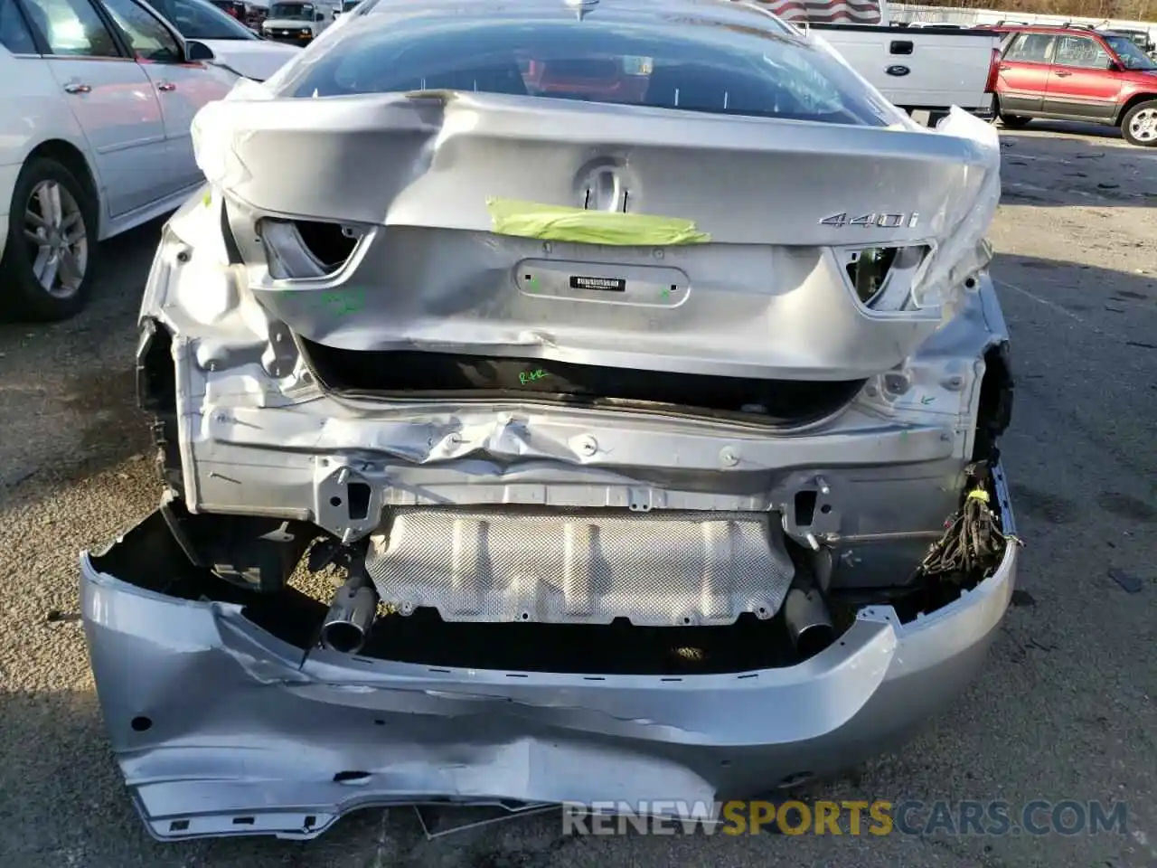 9 Photograph of a damaged car WBA4J5C55KBM66417 BMW 4 SERIES 2019