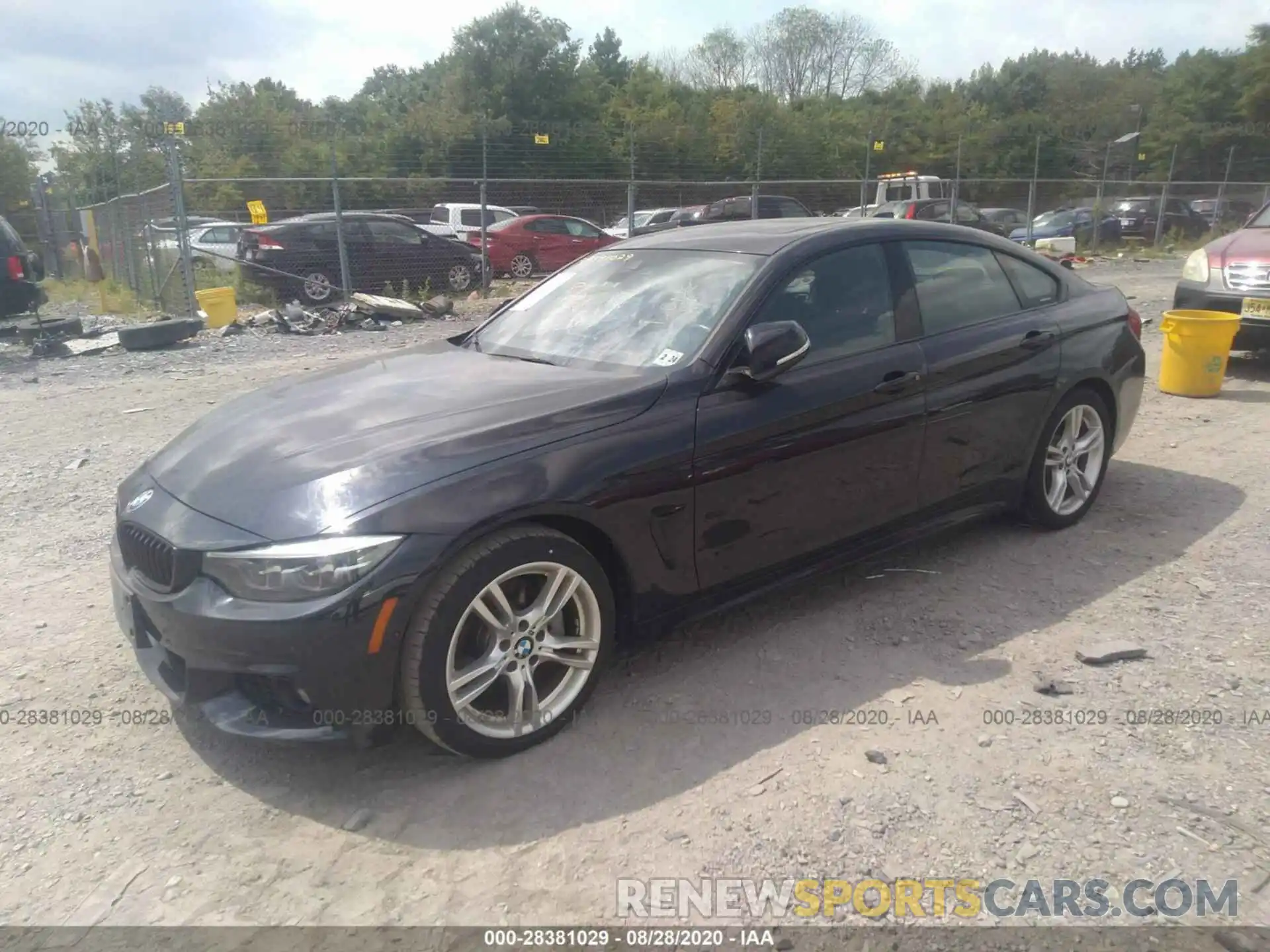 2 Photograph of a damaged car WBA4J5C55KBM66630 BMW 4 SERIES 2019