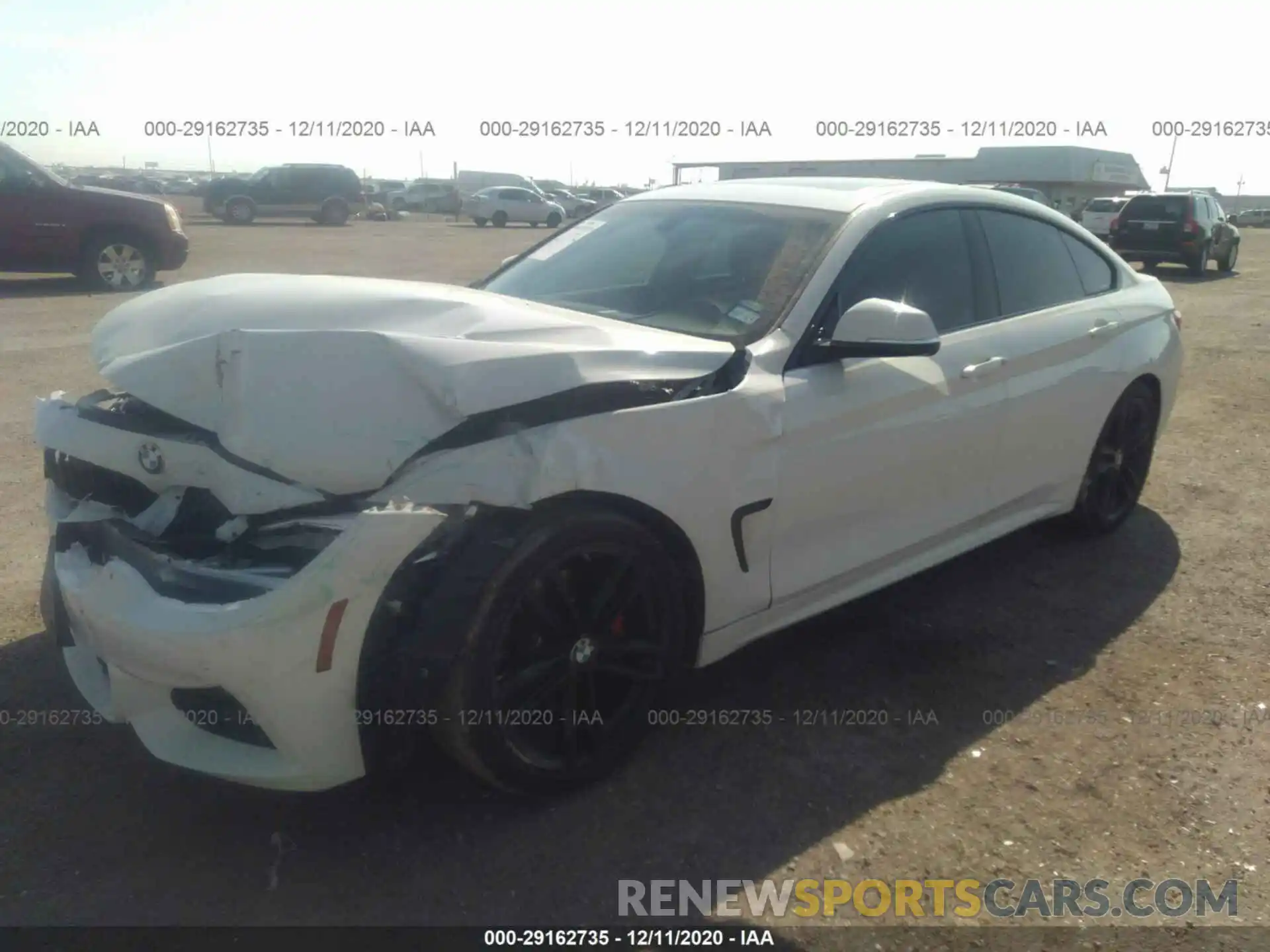 2 Photograph of a damaged car WBA4J5C56KBM65132 BMW 4 SERIES 2019