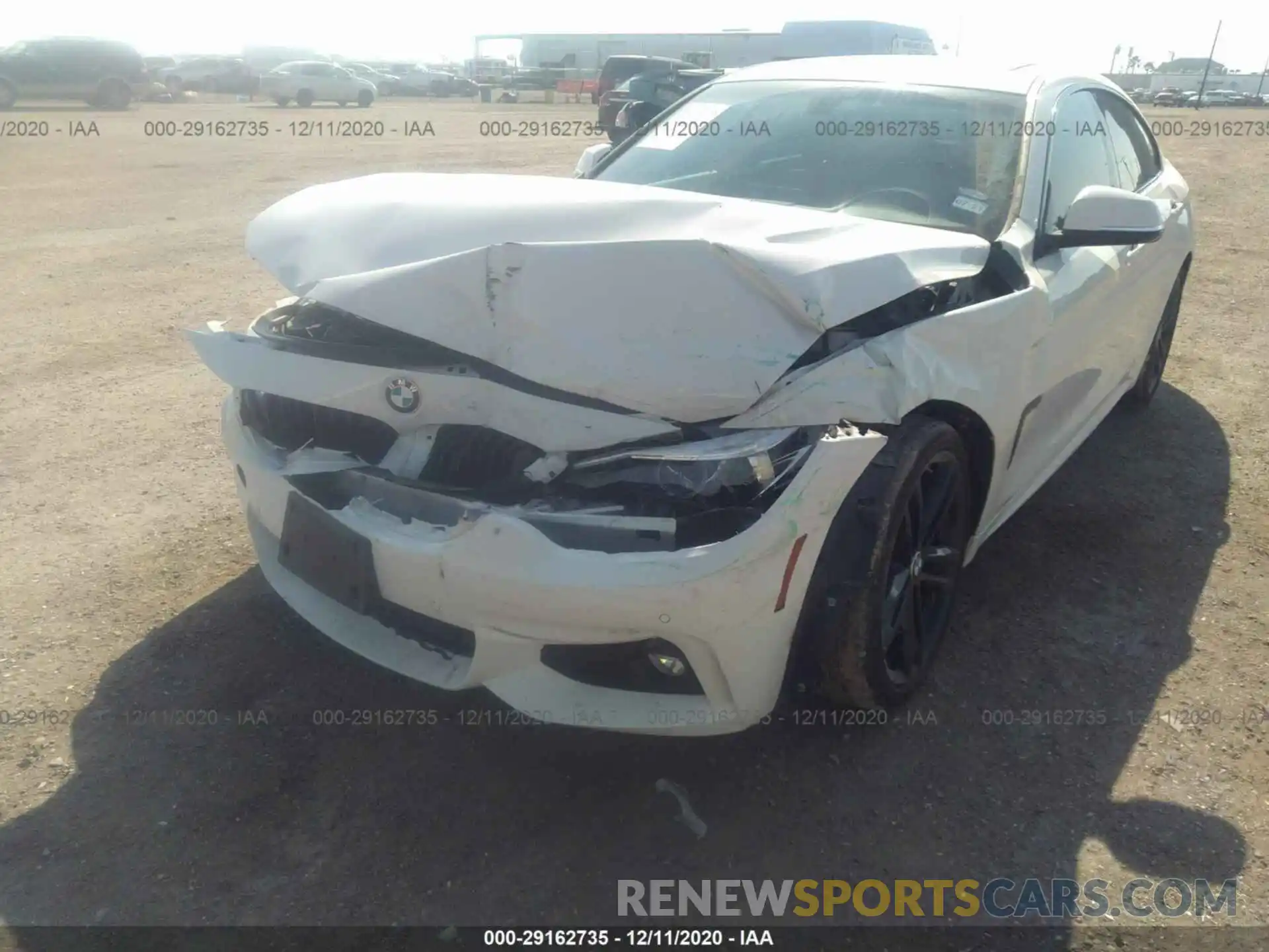 6 Photograph of a damaged car WBA4J5C56KBM65132 BMW 4 SERIES 2019