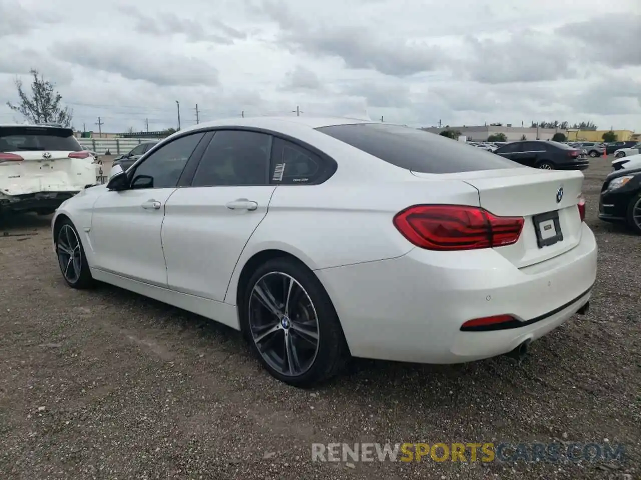 3 Фотография поврежденного автомобиля WBA4J5C56KBM65468 BMW 4 SERIES 2019