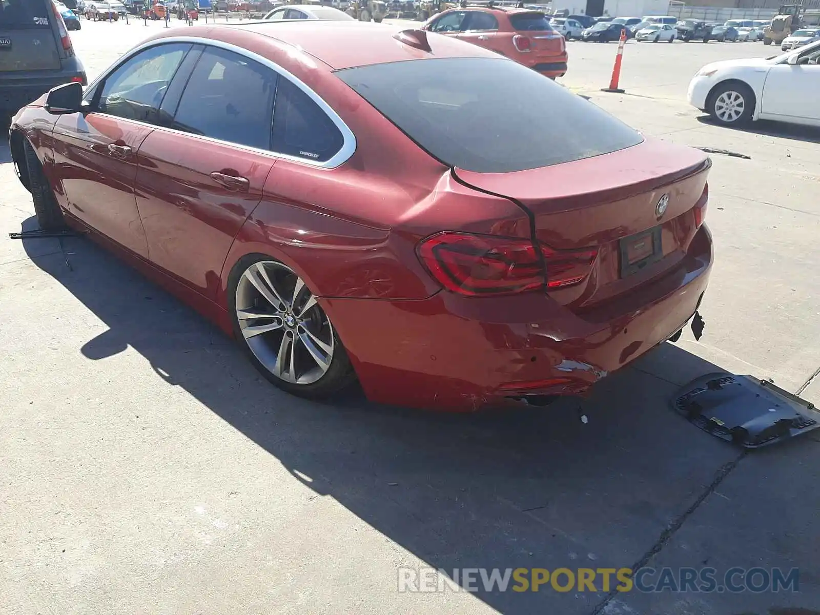 3 Photograph of a damaged car WBA4J5C57KBM65608 BMW 4 SERIES 2019