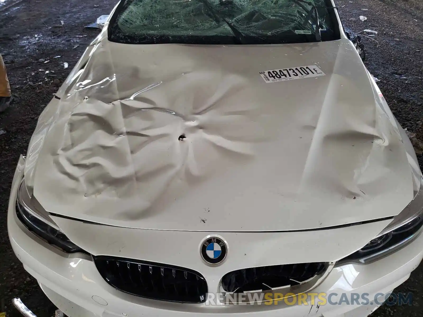 7 Photograph of a damaged car WBA4J5C57KBM65964 BMW 4 SERIES 2019