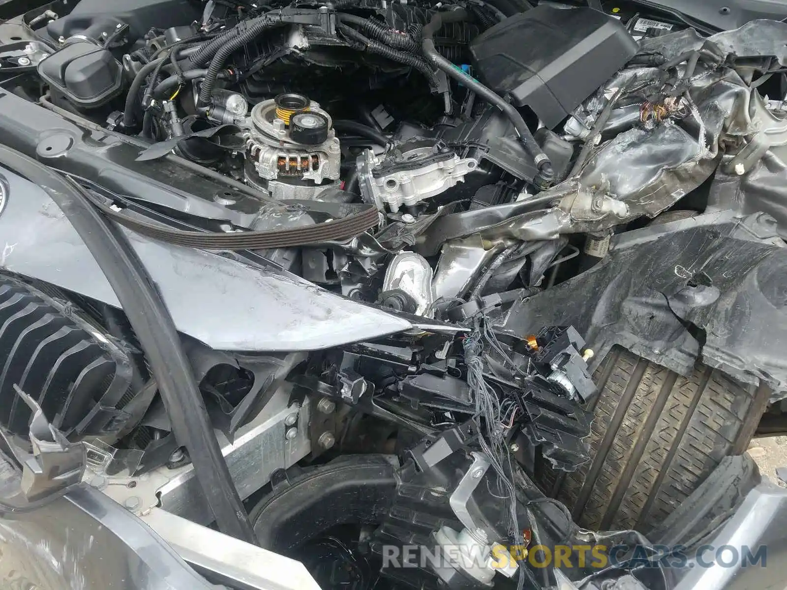 9 Фотография поврежденного автомобиля WBA4J5C57KBM66113 BMW 4 SERIES 2019