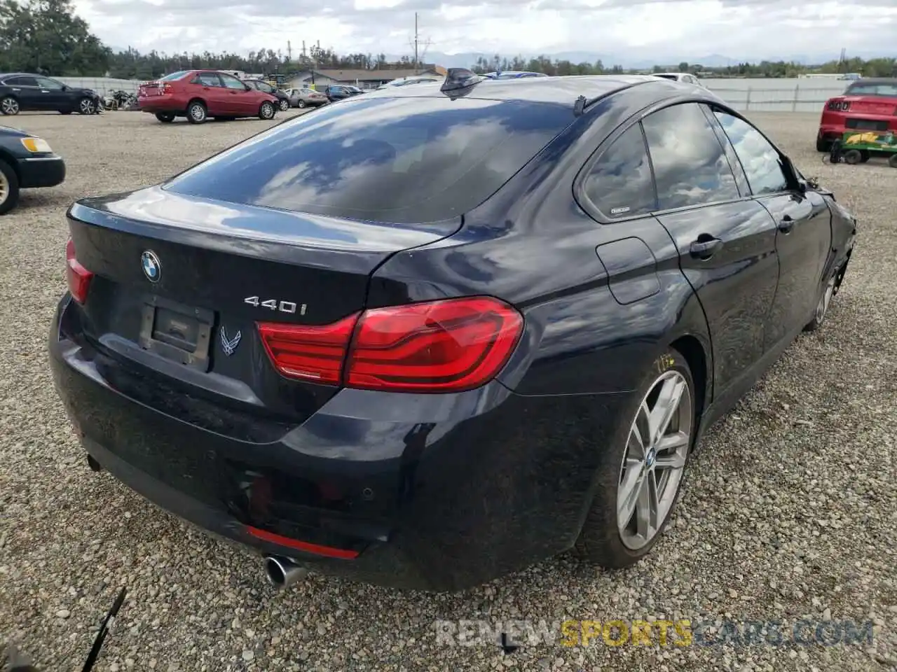 4 Photograph of a damaged car WBA4J5C58KBM65116 BMW 4 SERIES 2019