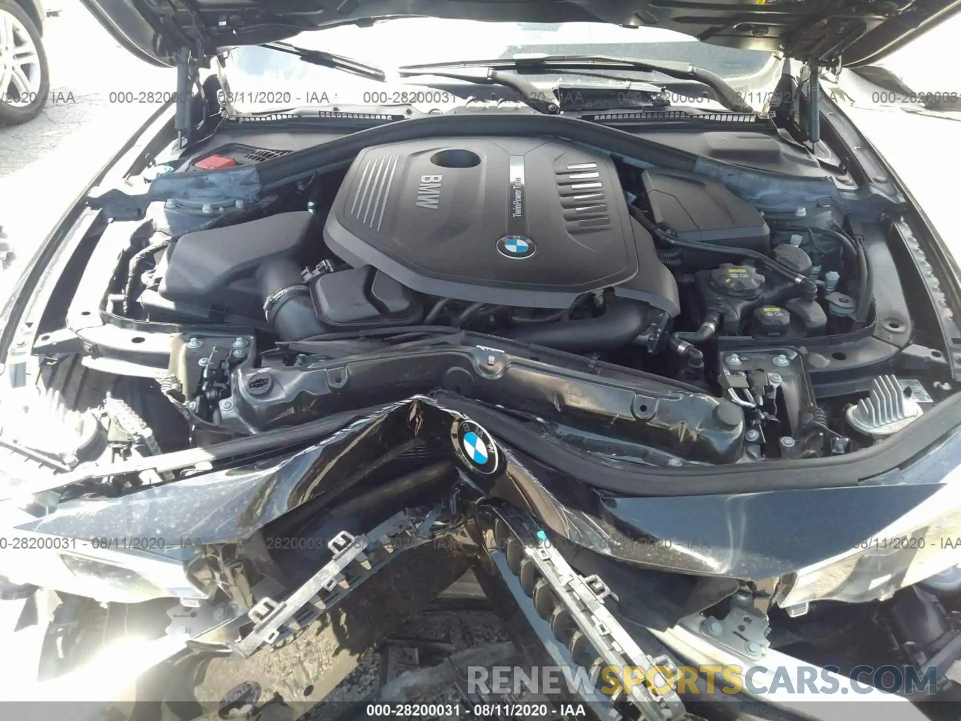 10 Photograph of a damaged car WBA4J5C59KBM65318 BMW 4 SERIES 2019