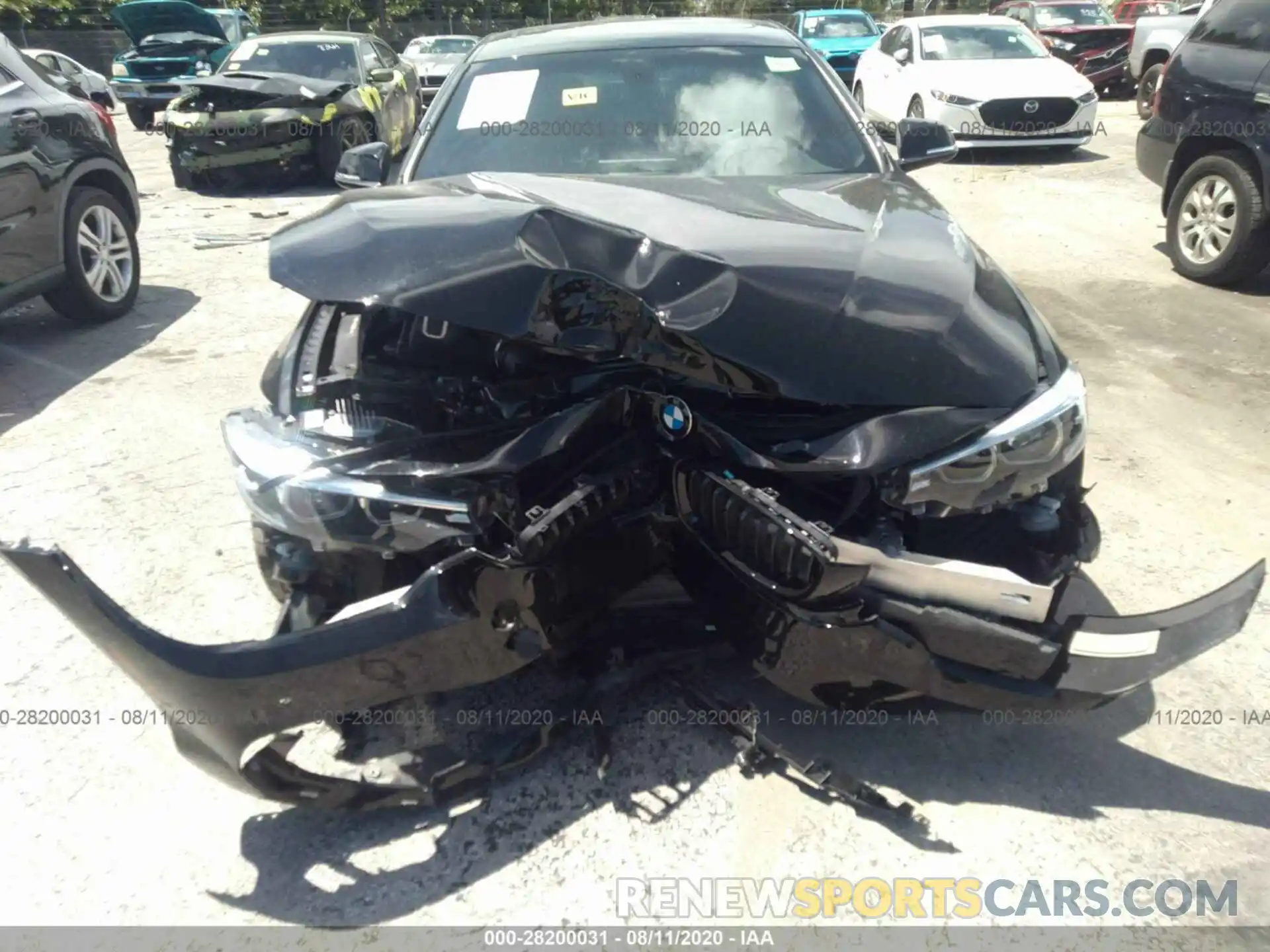 6 Photograph of a damaged car WBA4J5C59KBM65318 BMW 4 SERIES 2019