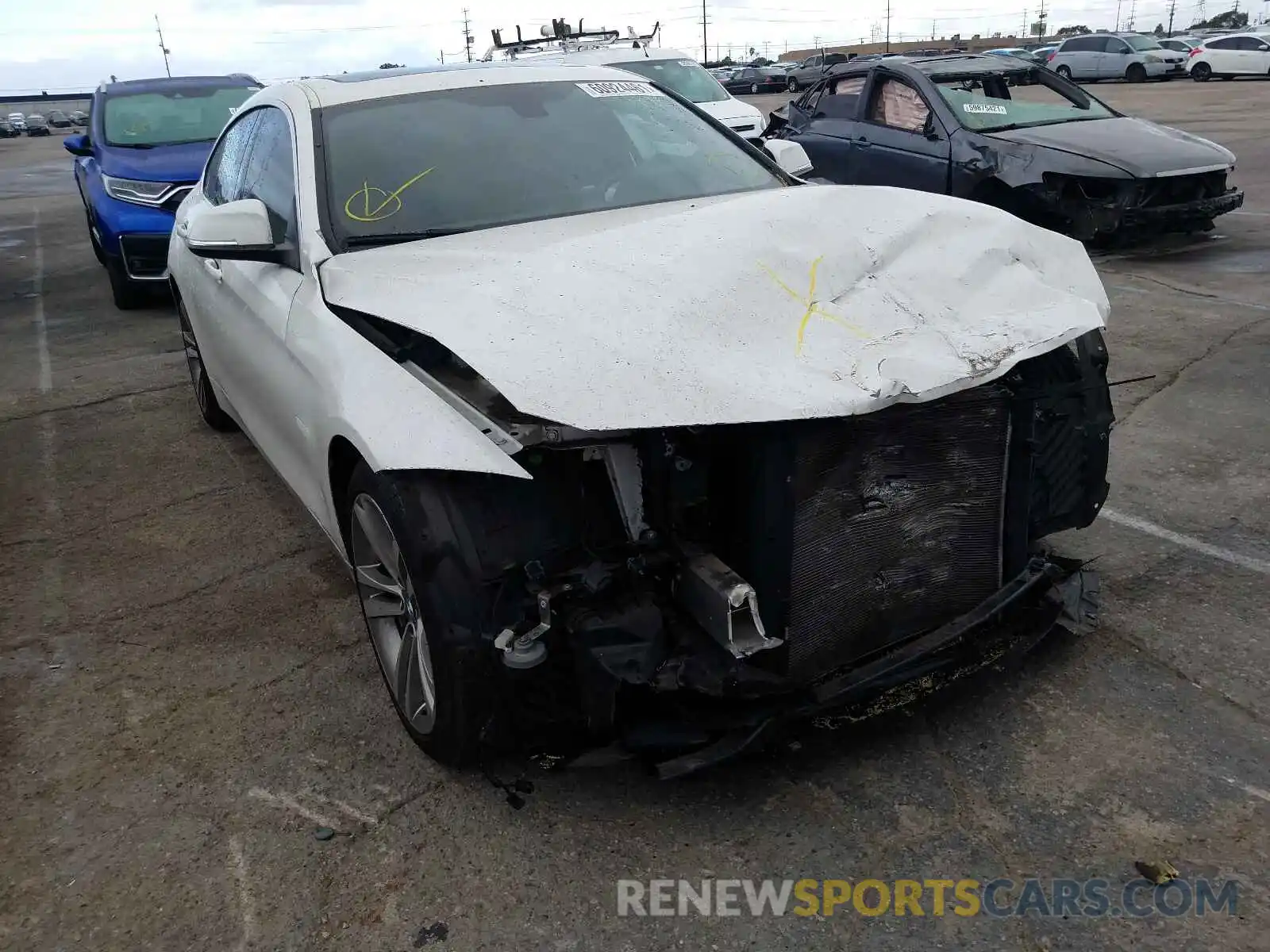 9 Photograph of a damaged car WBA4J5C59KBM65805 BMW 4 SERIES 2019