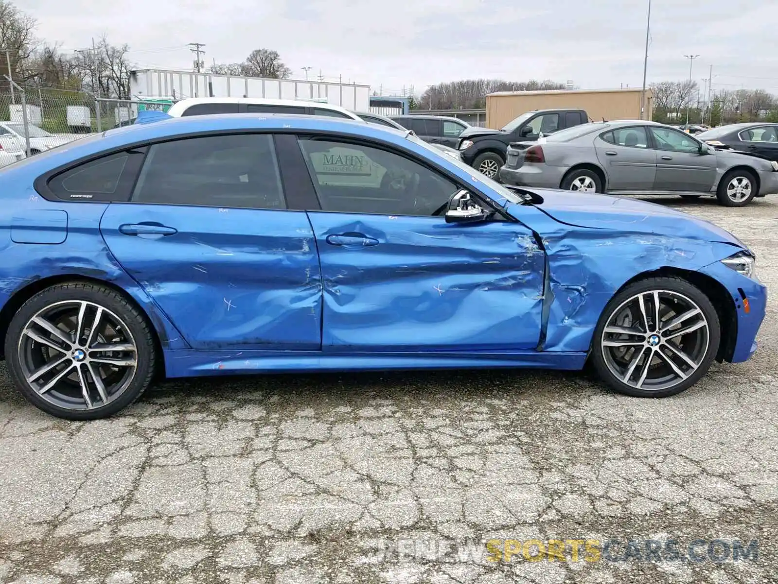 9 Фотография поврежденного автомобиля WBA4J5C59KBM66436 BMW 4 SERIES 2019