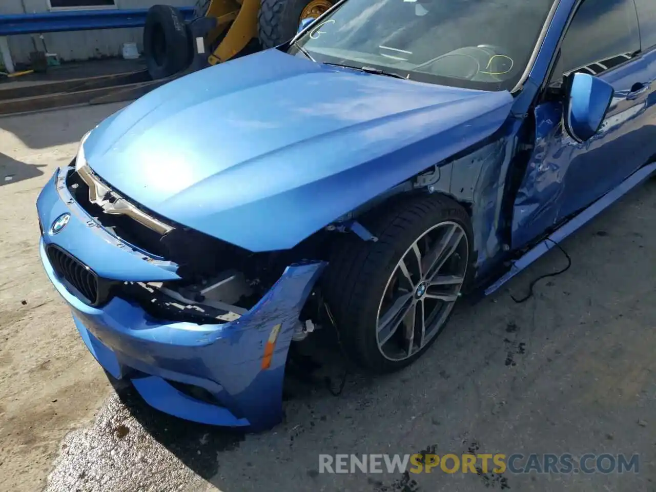 9 Photograph of a damaged car WBA4J5C59KBM66663 BMW 4 SERIES 2019