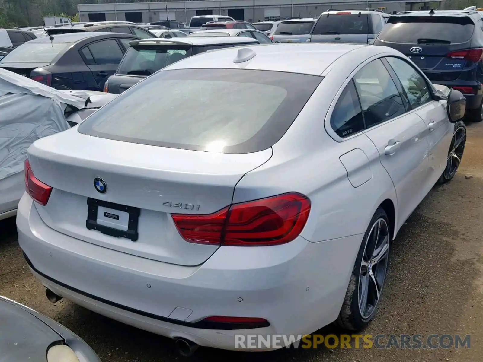 4 Photograph of a damaged car WBA4J5C5XKBM65487 BMW 4 SERIES 2019