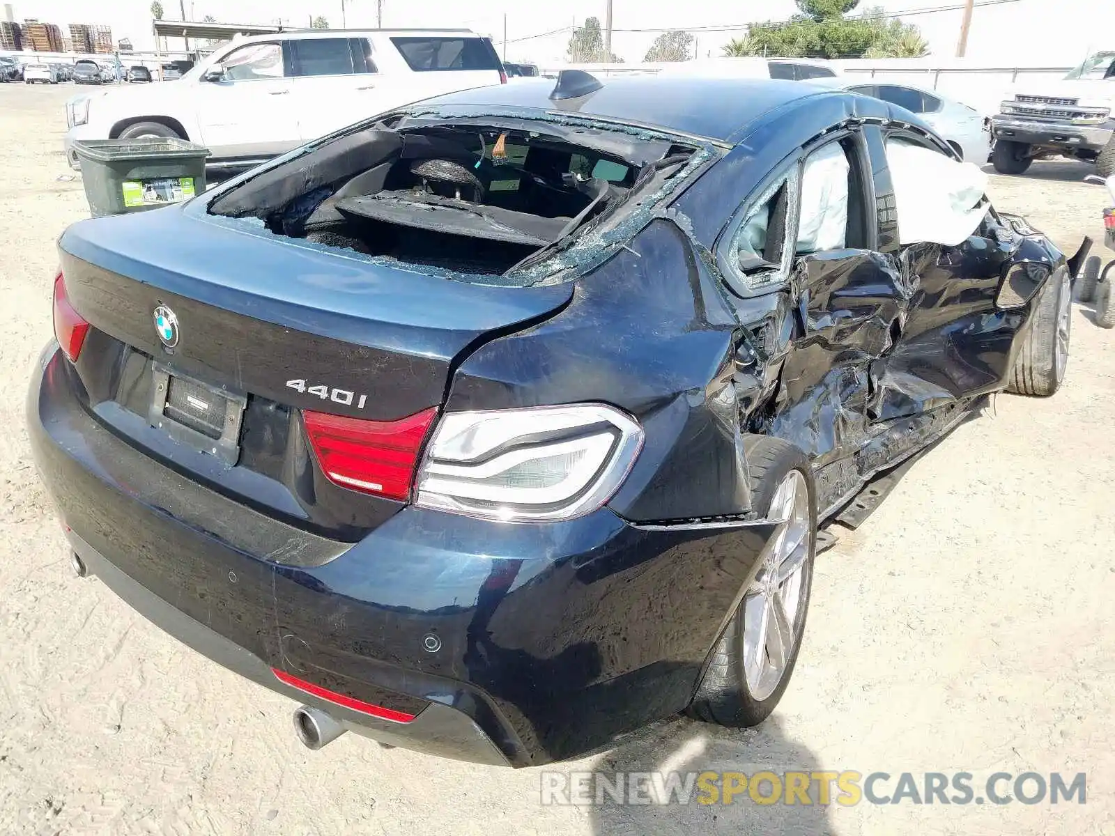 4 Photograph of a damaged car WBA4J5C5XKBM65876 BMW 4 SERIES 2019