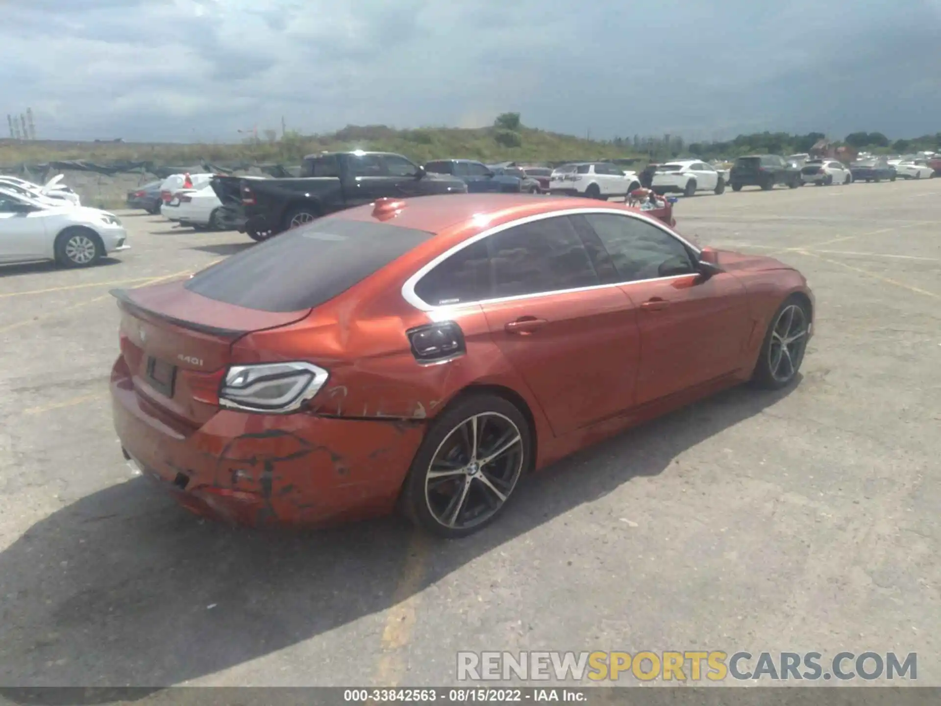 4 Photograph of a damaged car WBA4J5C5XKBM66252 BMW 4 SERIES 2019