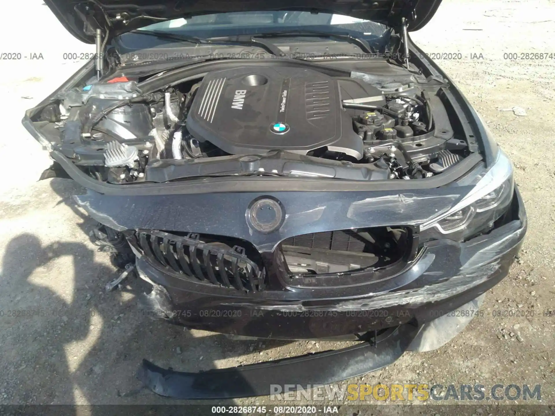 10 Photograph of a damaged car WBA4J7C50KBM75408 BMW 4 SERIES 2019