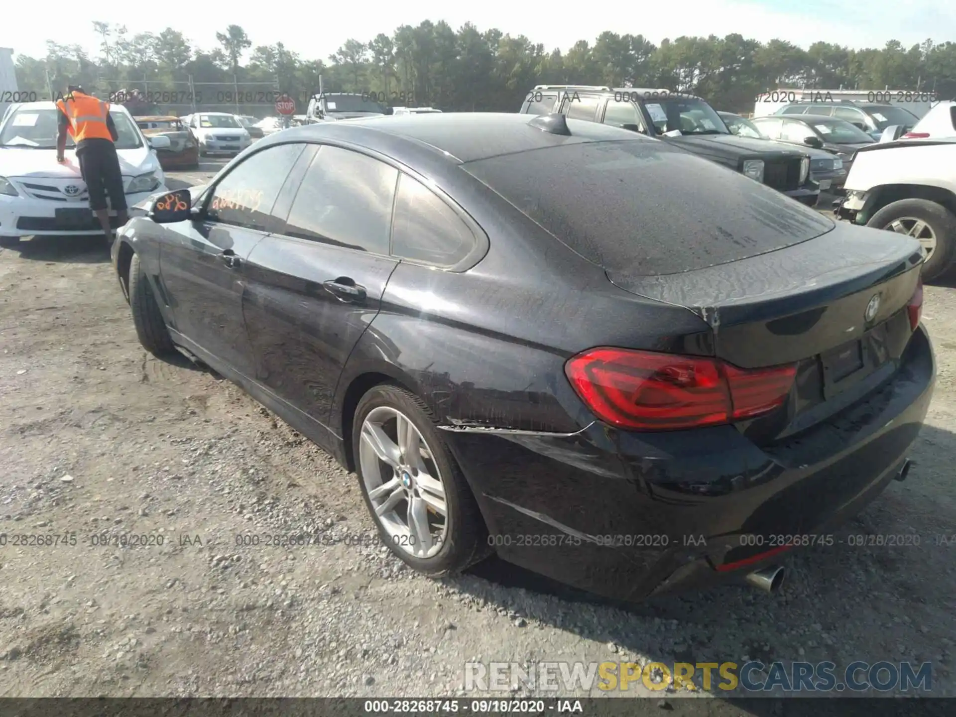 14 Photograph of a damaged car WBA4J7C50KBM75408 BMW 4 SERIES 2019