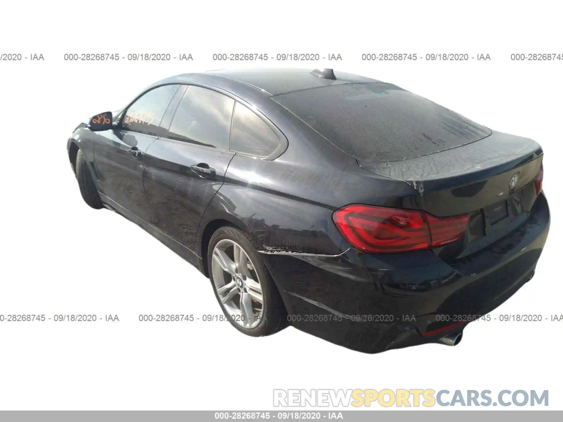 3 Photograph of a damaged car WBA4J7C50KBM75408 BMW 4 SERIES 2019