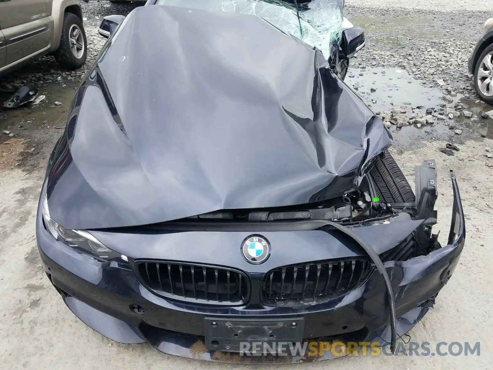 7 Photograph of a damaged car WBA4J7C50KBM75974 BMW 4 SERIES 2019