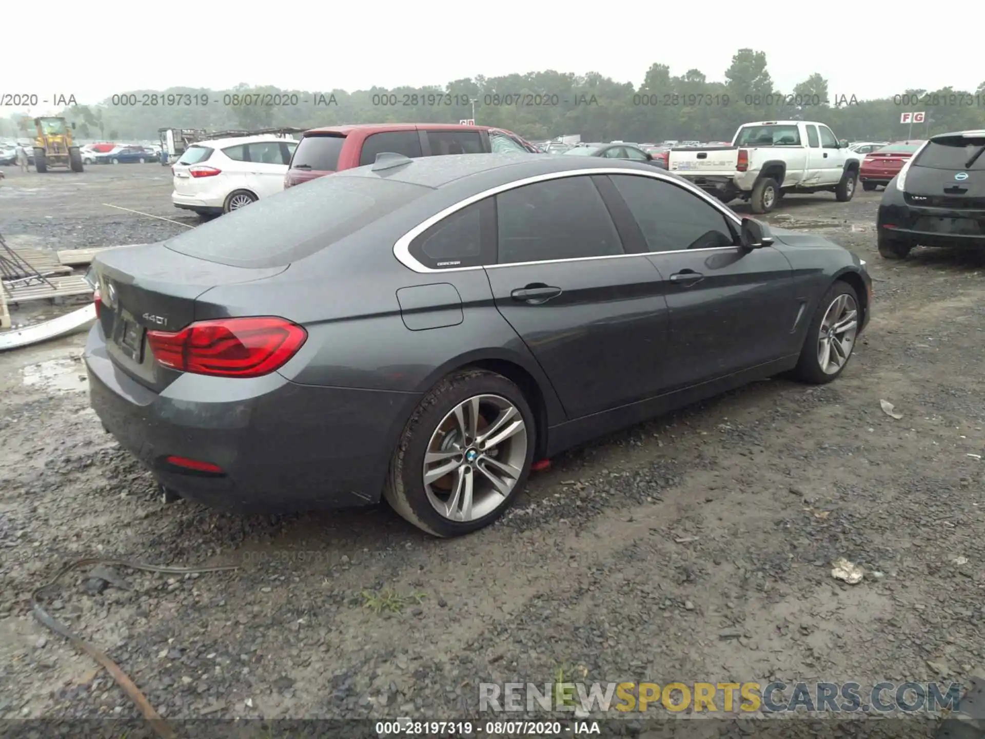 4 Фотография поврежденного автомобиля WBA4J7C50KBM76493 BMW 4 SERIES 2019