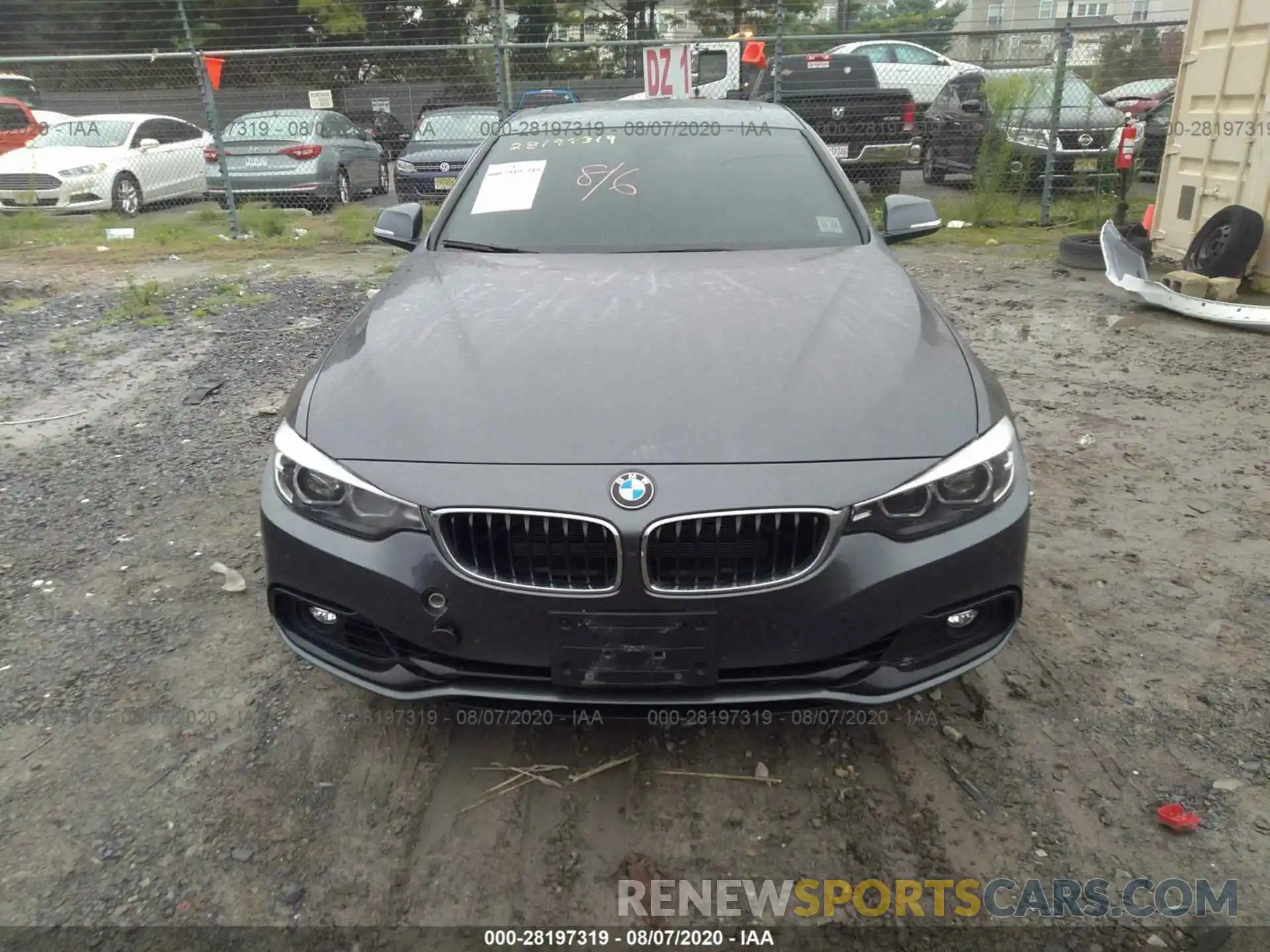 6 Фотография поврежденного автомобиля WBA4J7C50KBM76493 BMW 4 SERIES 2019
