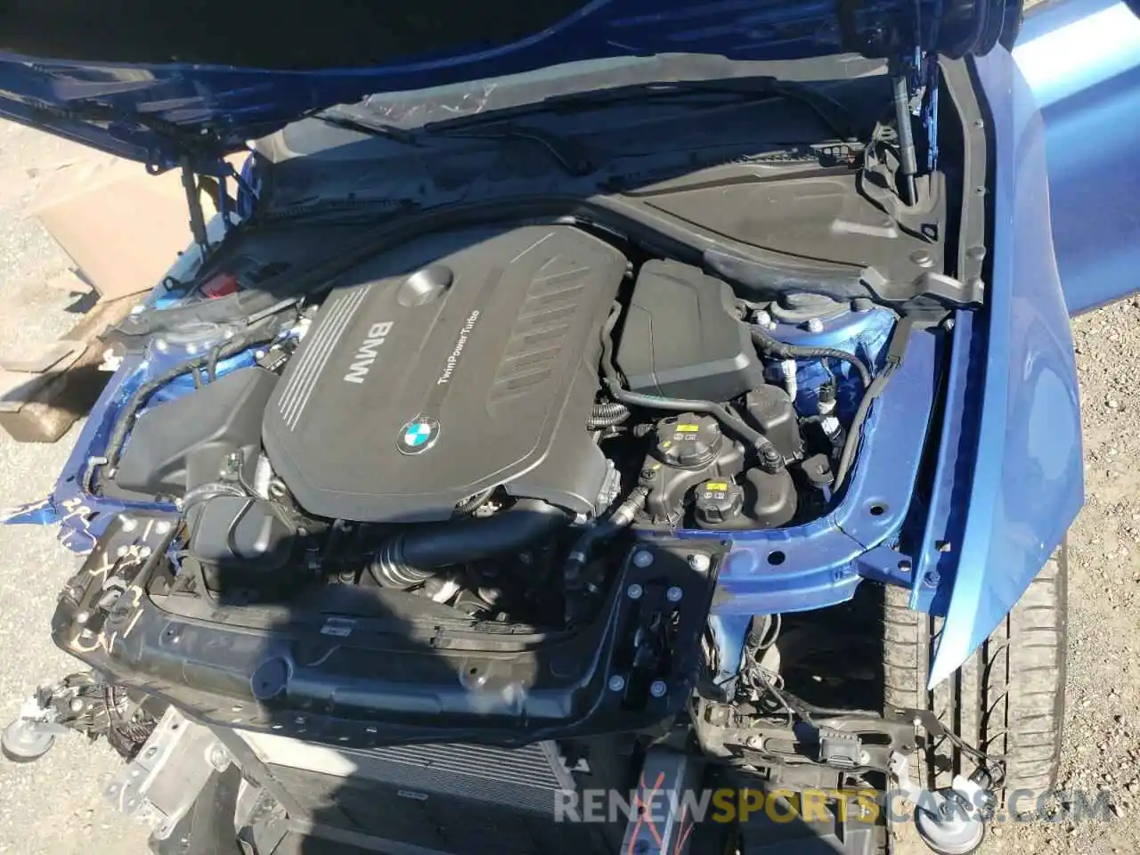 11 Photograph of a damaged car WBA4J7C50KBM76655 BMW 4 SERIES 2019