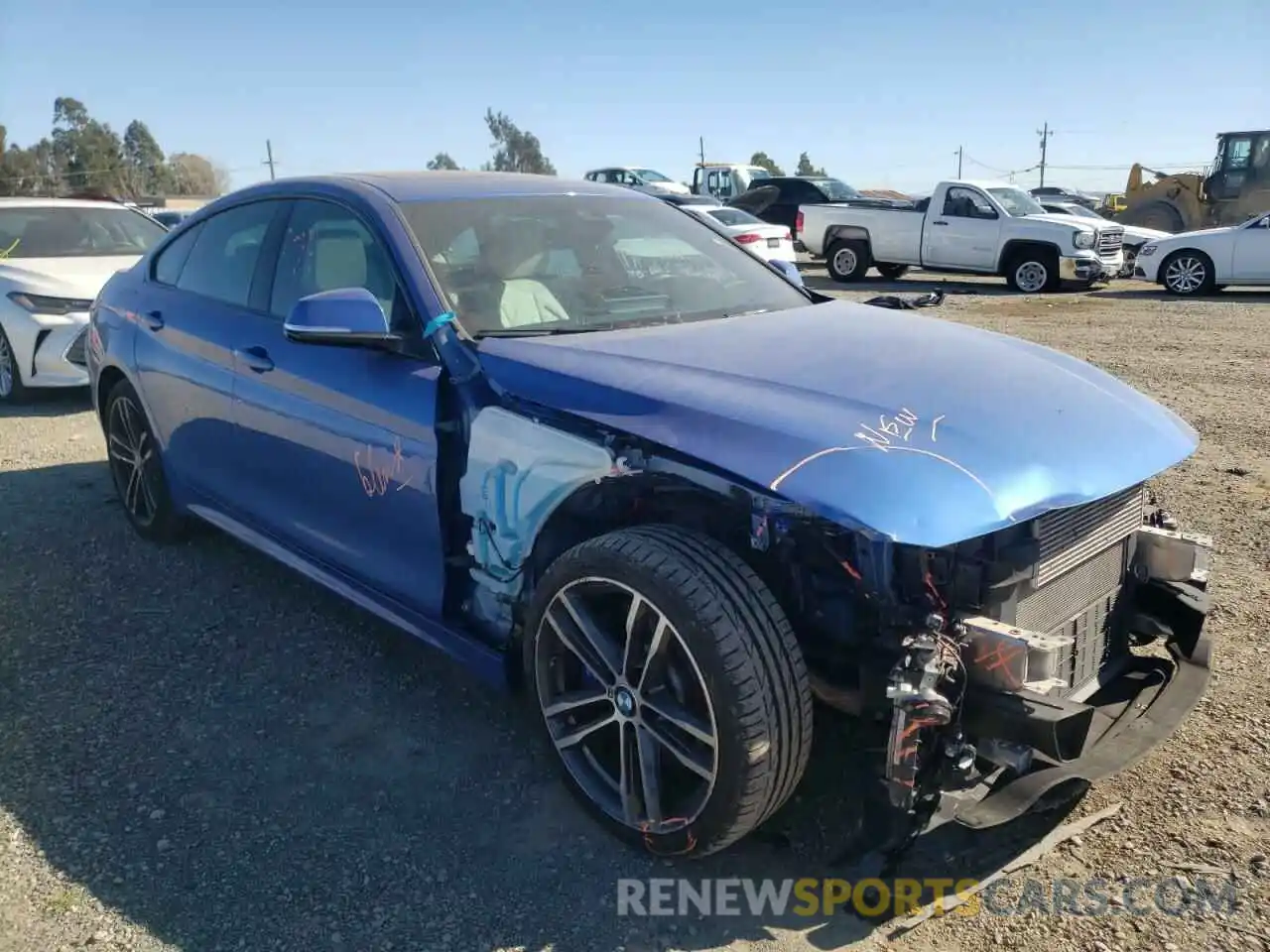 4 Photograph of a damaged car WBA4J7C50KBM76655 BMW 4 SERIES 2019
