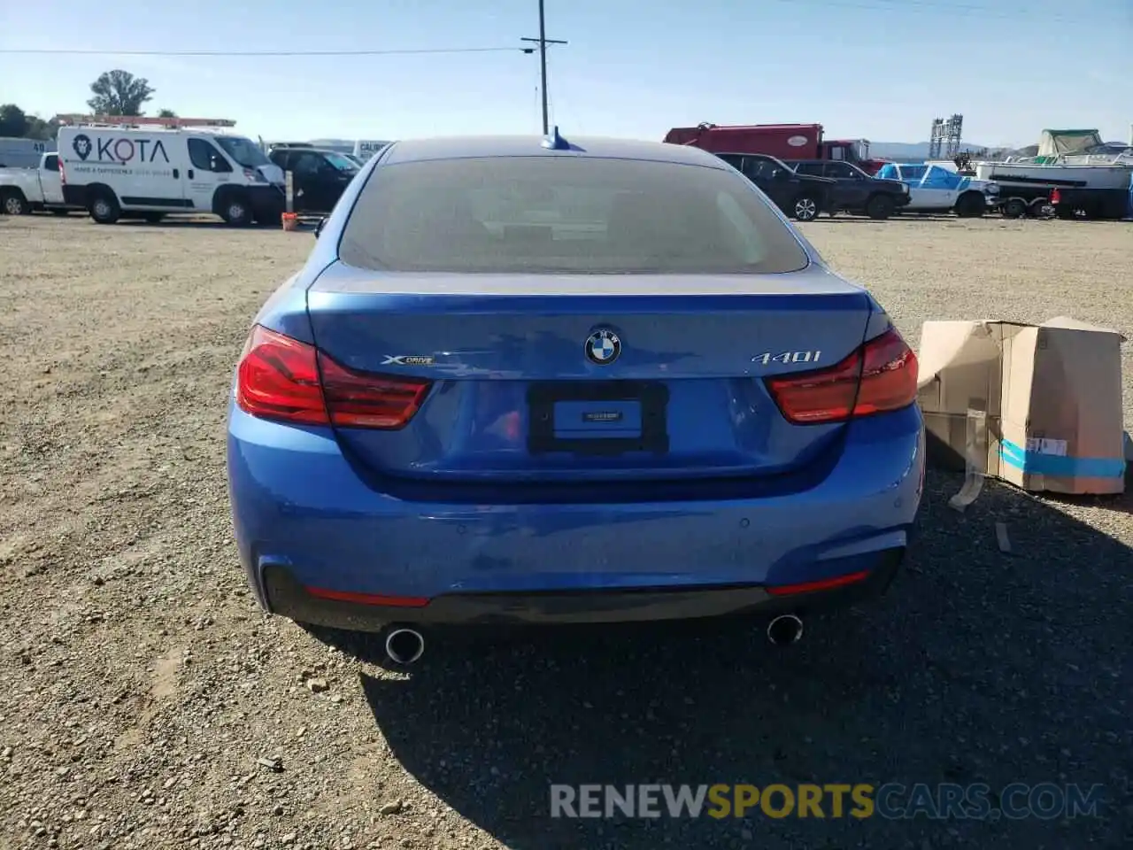 6 Photograph of a damaged car WBA4J7C50KBM76655 BMW 4 SERIES 2019
