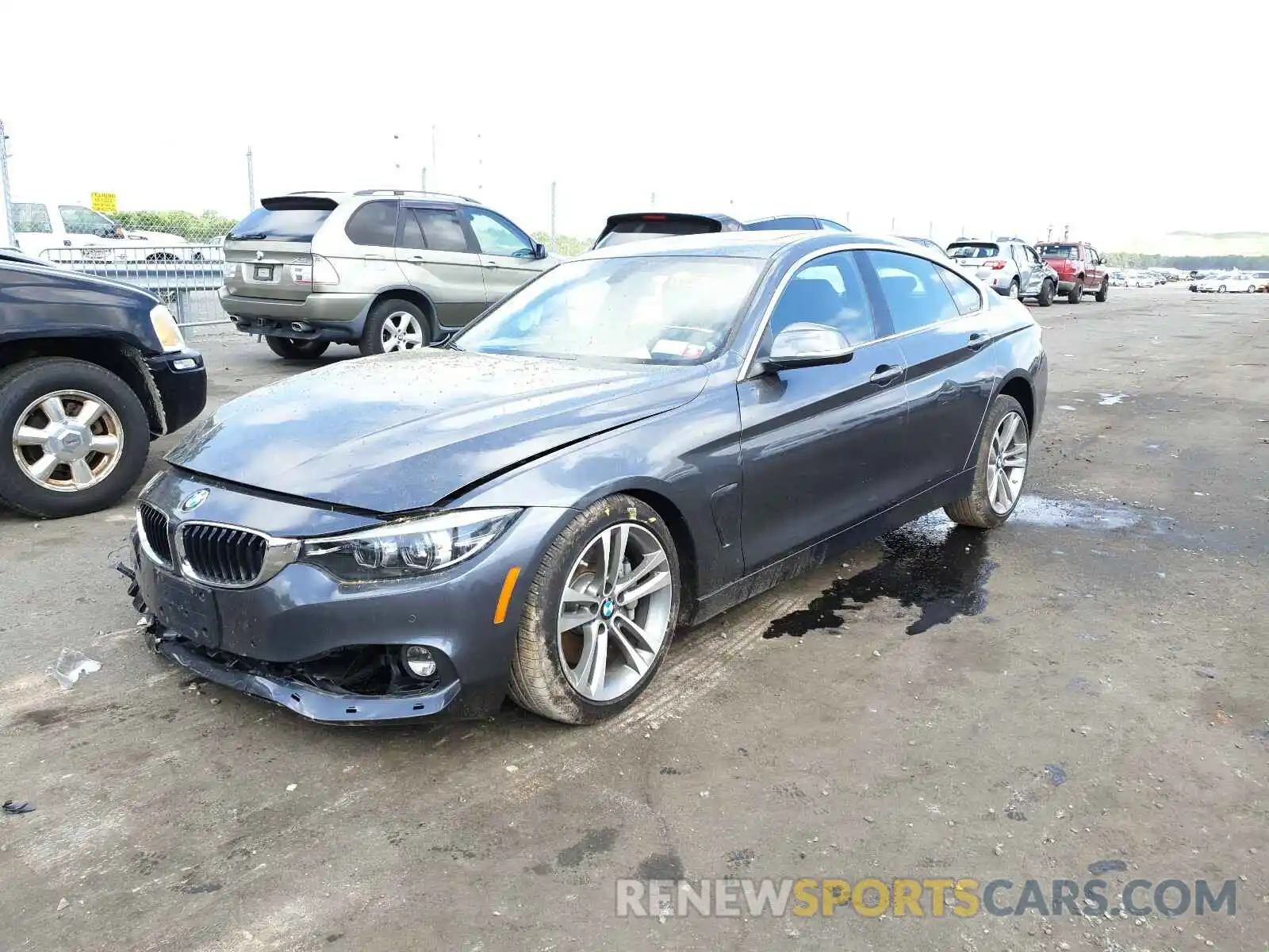 2 Photograph of a damaged car WBA4J7C51KBM74770 BMW 4 SERIES 2019