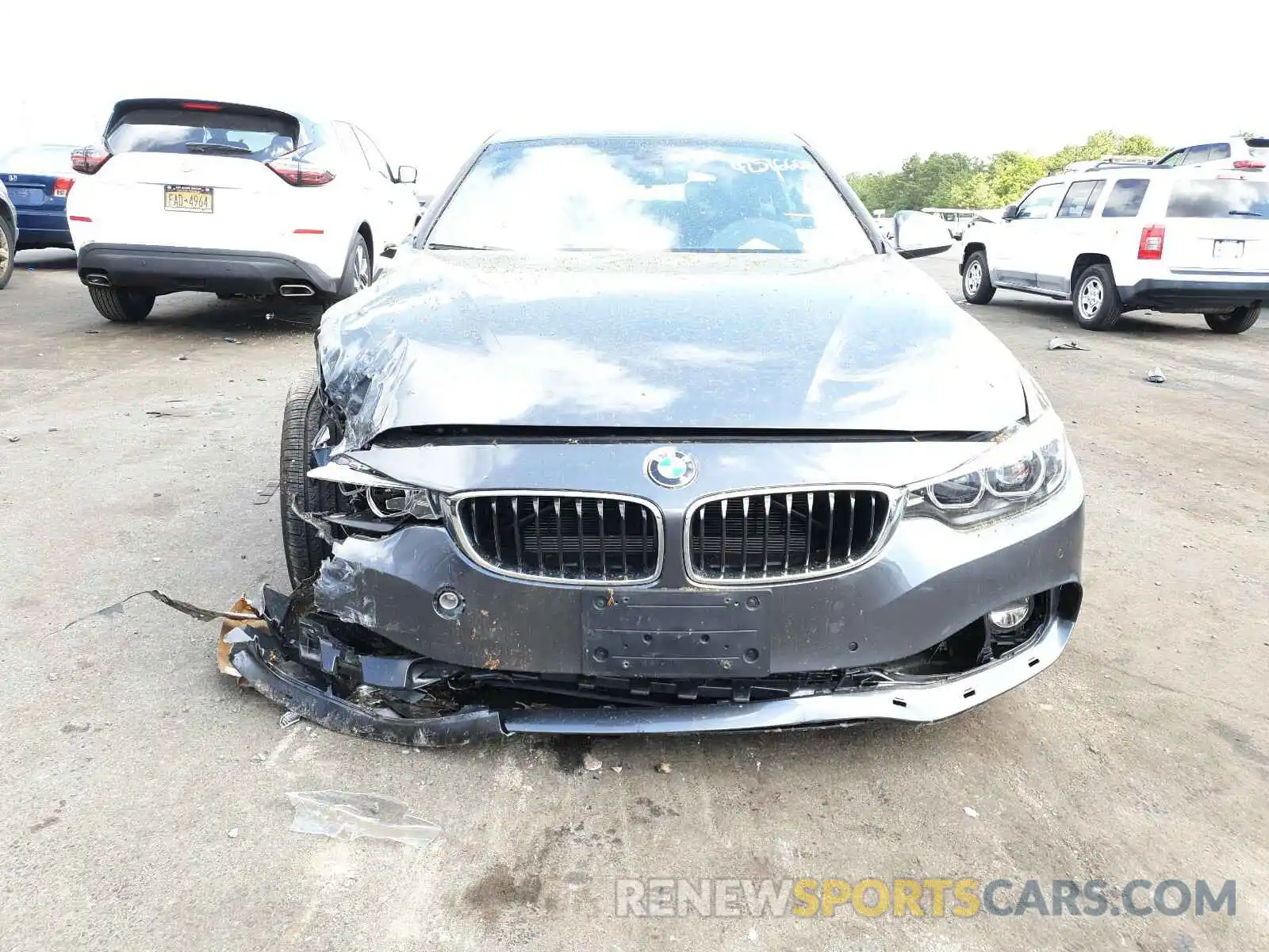 9 Photograph of a damaged car WBA4J7C51KBM74770 BMW 4 SERIES 2019