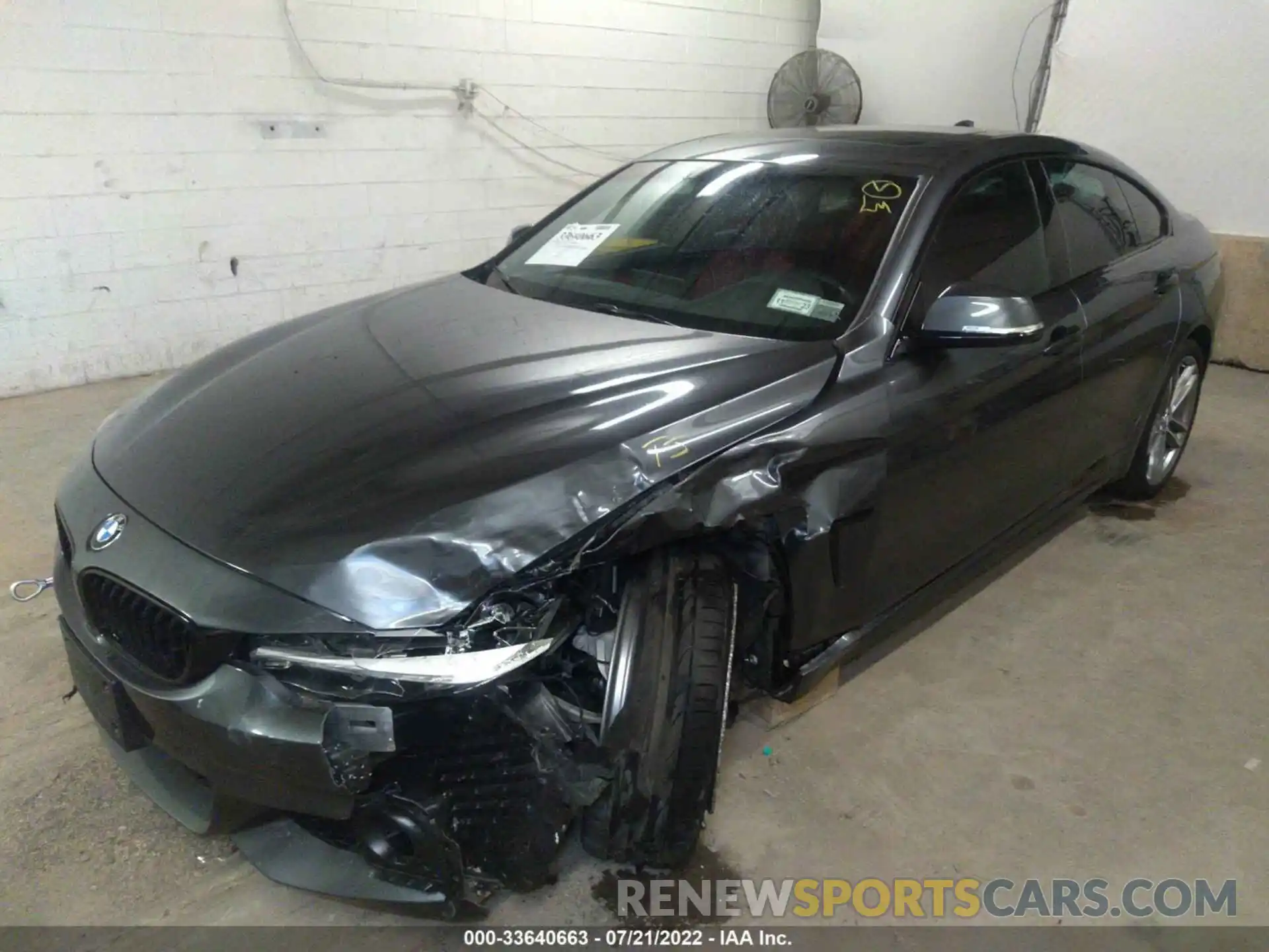 6 Photograph of a damaged car WBA4J7C51KBM74994 BMW 4 SERIES 2019