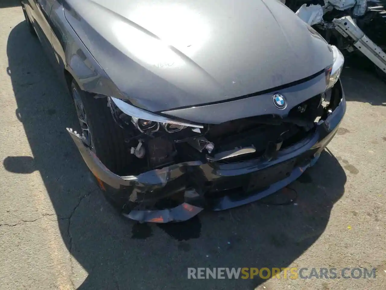 9 Photograph of a damaged car WBA4J7C51KBM75448 BMW 4 SERIES 2019