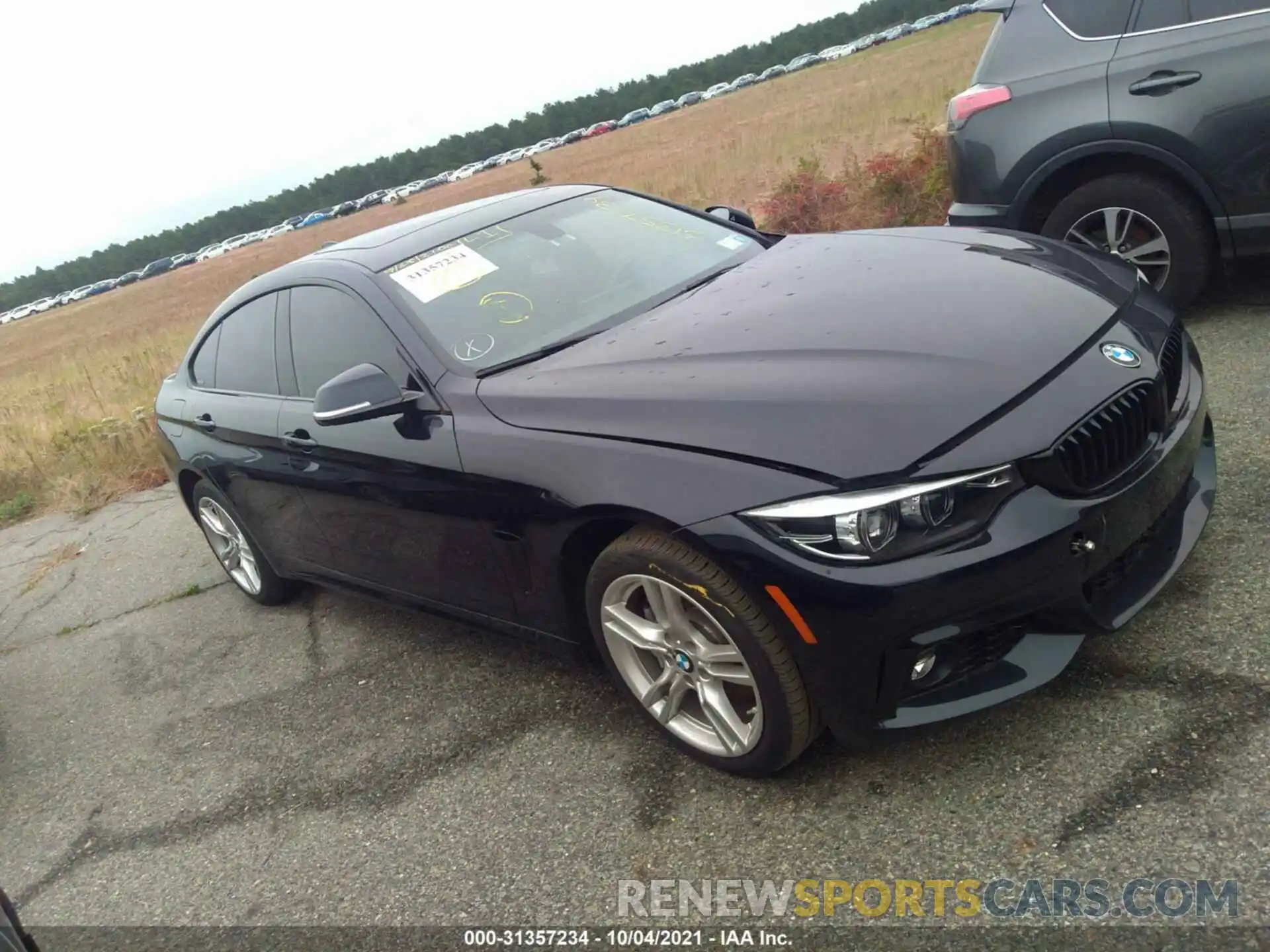 1 Photograph of a damaged car WBA4J7C51KBM75532 BMW 4 SERIES 2019