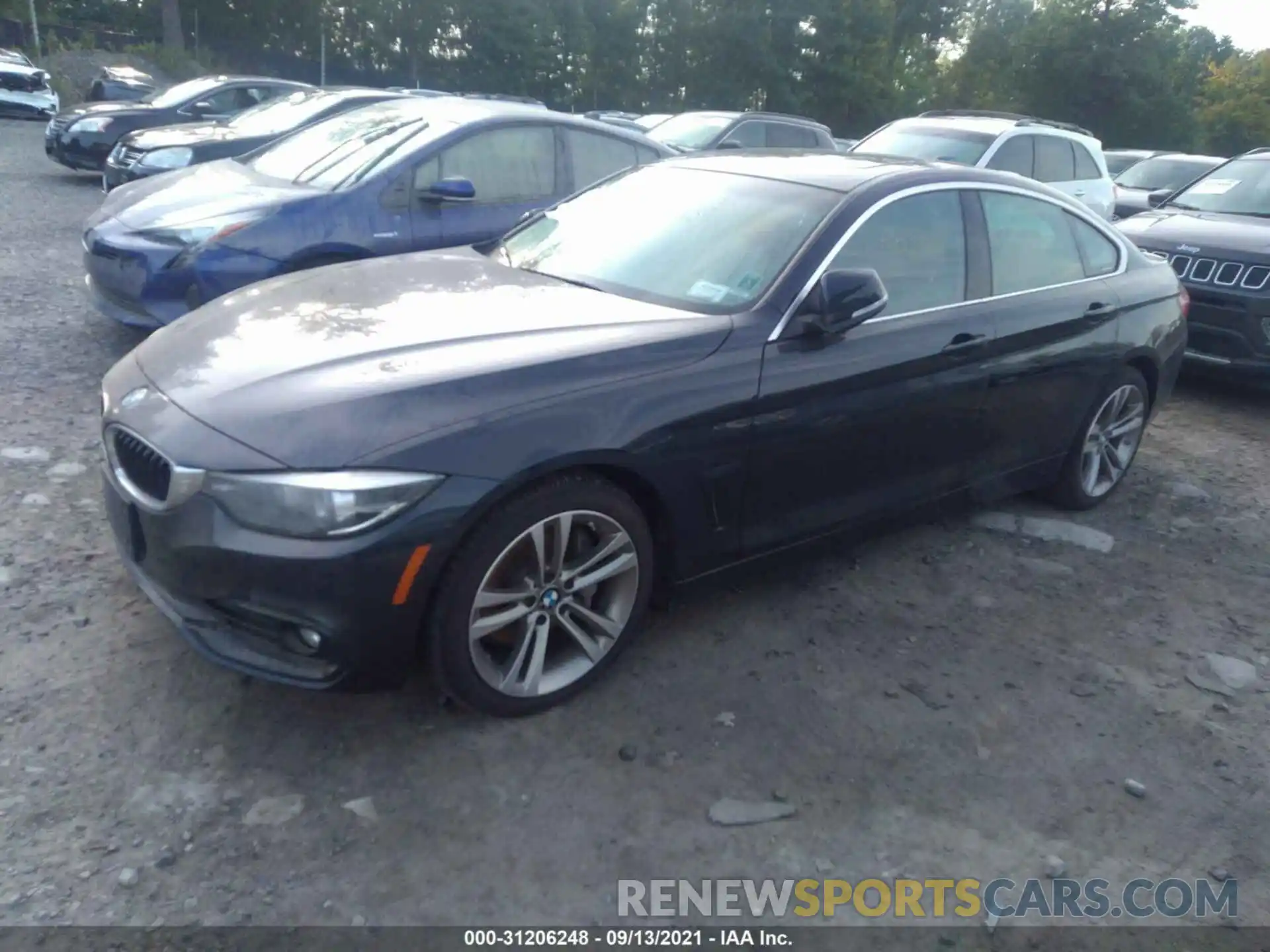 2 Photograph of a damaged car WBA4J7C52KBM75944 BMW 4 SERIES 2019