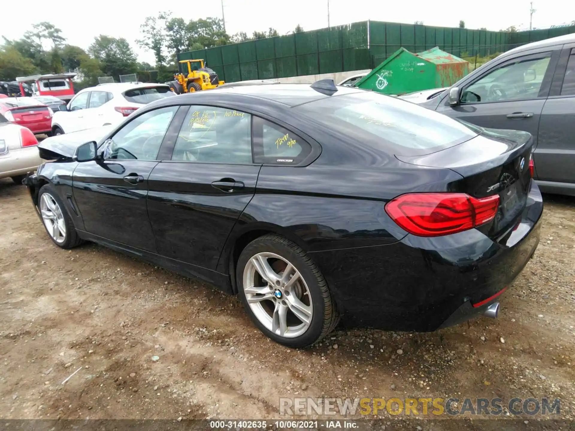 3 Photograph of a damaged car WBA4J7C53KBM76164 BMW 4 SERIES 2019